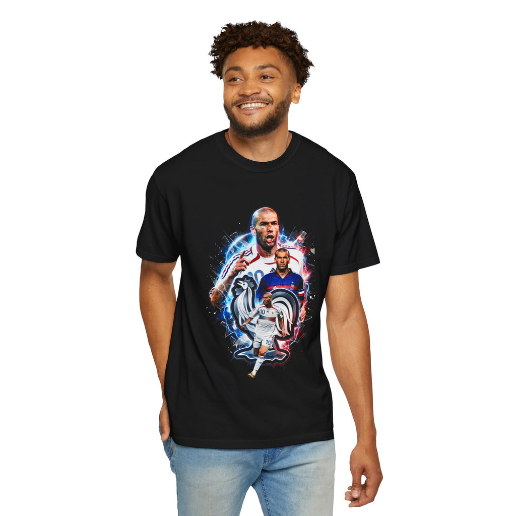Unisex Garment-Dyed T-shirt Zidane France