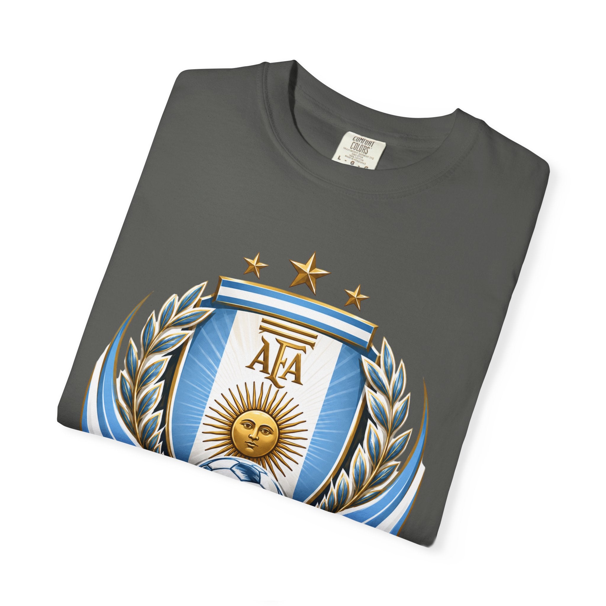 Unisex Argentina Futbol Garment-Dyed T-shirt