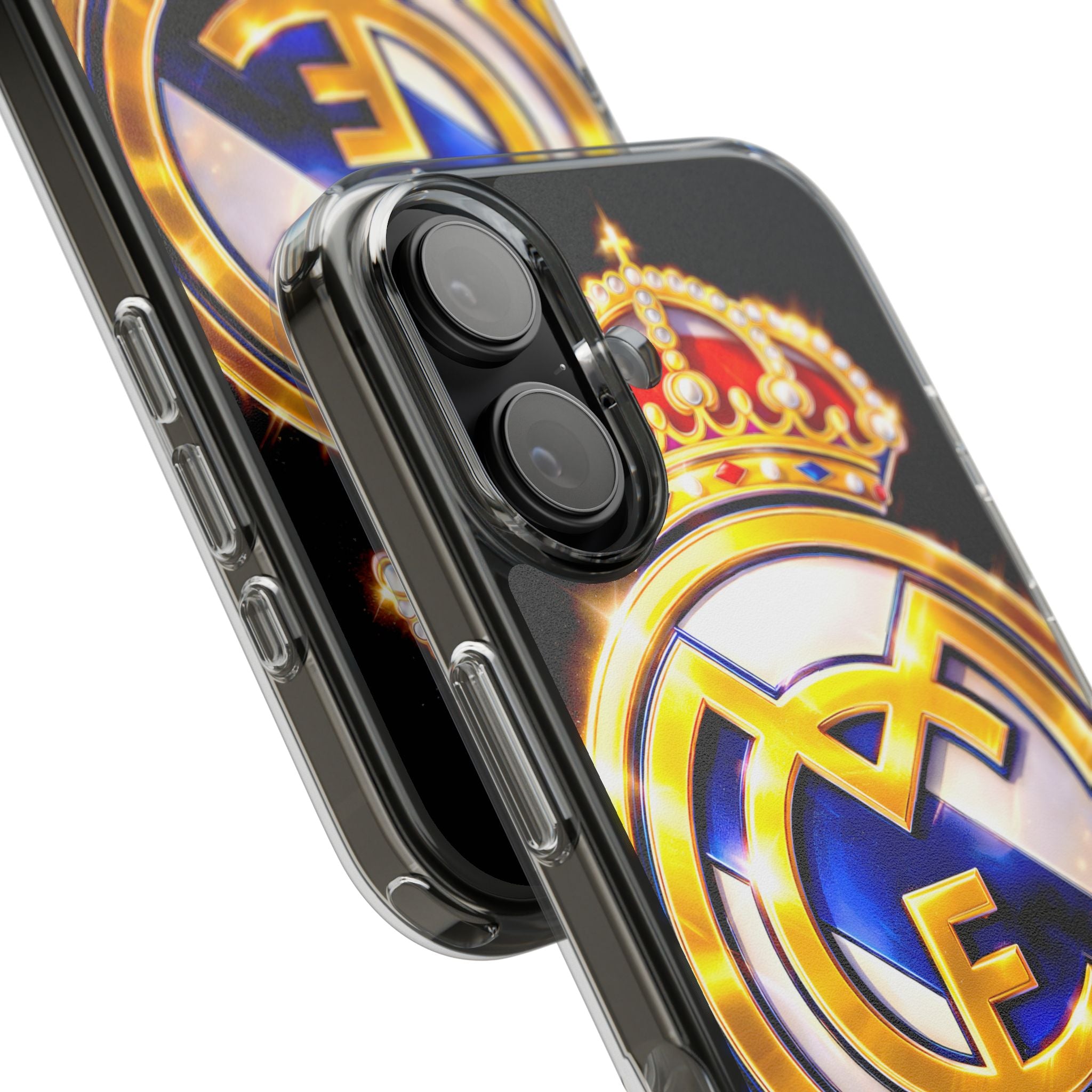 Clear Impact-Resistant Cases Real Madrid