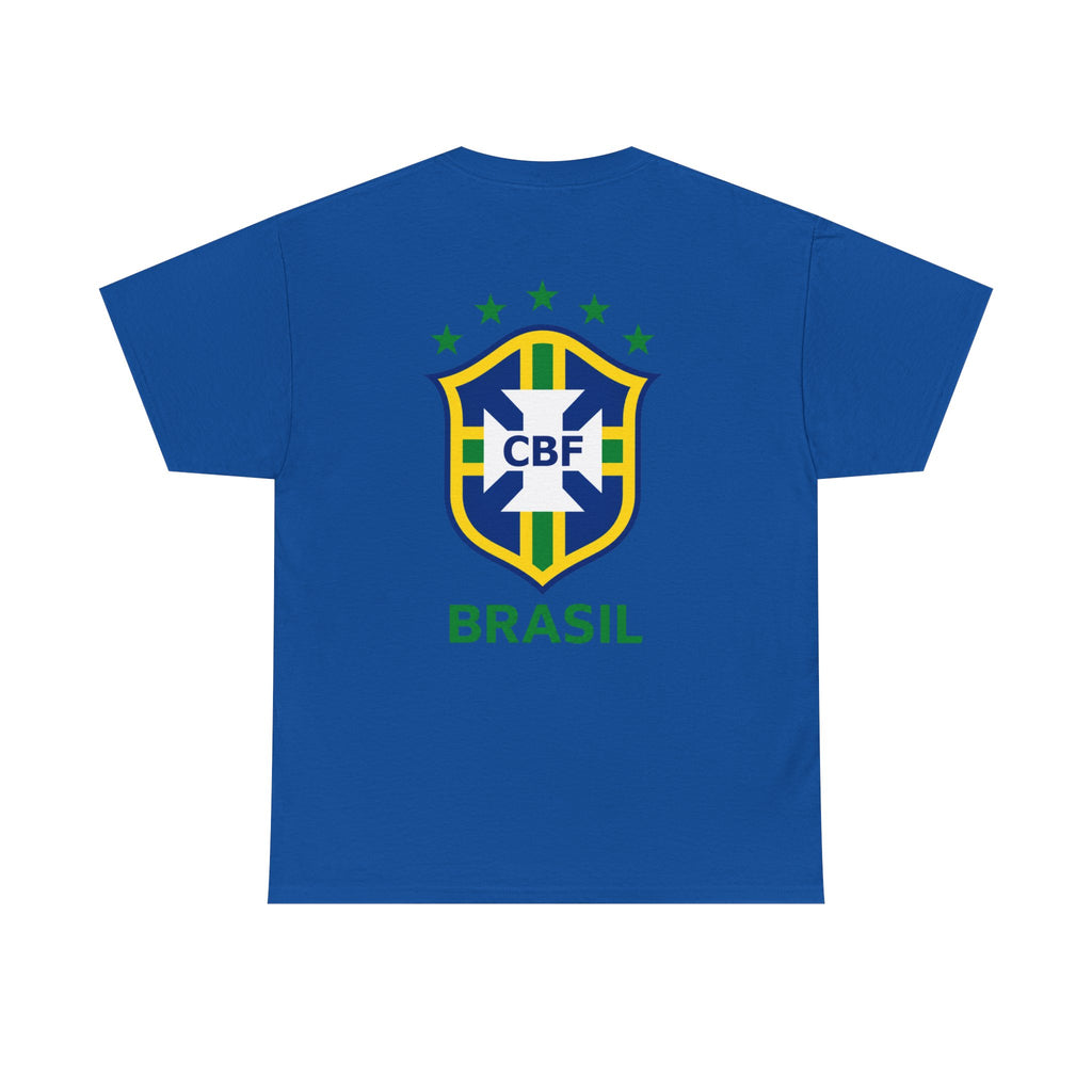 Unisex Brasil Logo Heavy Cotton Tee