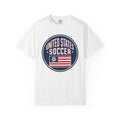 United States Soccer Circle Logo Tee — USA 10 Back Number T‑Shirt