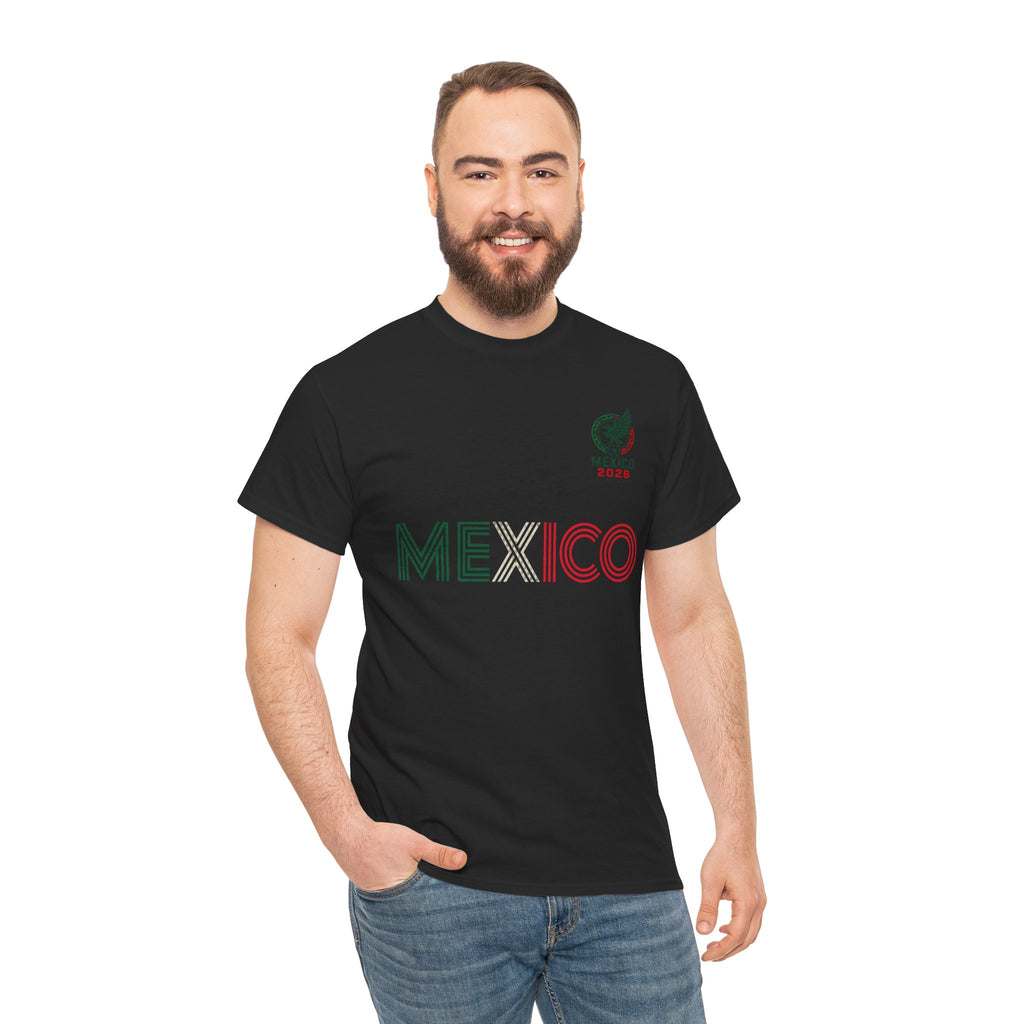 Unisex Heavy Cotton Tee Mexico Y  Si Si