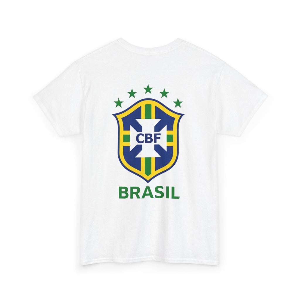 Unisex Brasil Logo Heavy Cotton Tee