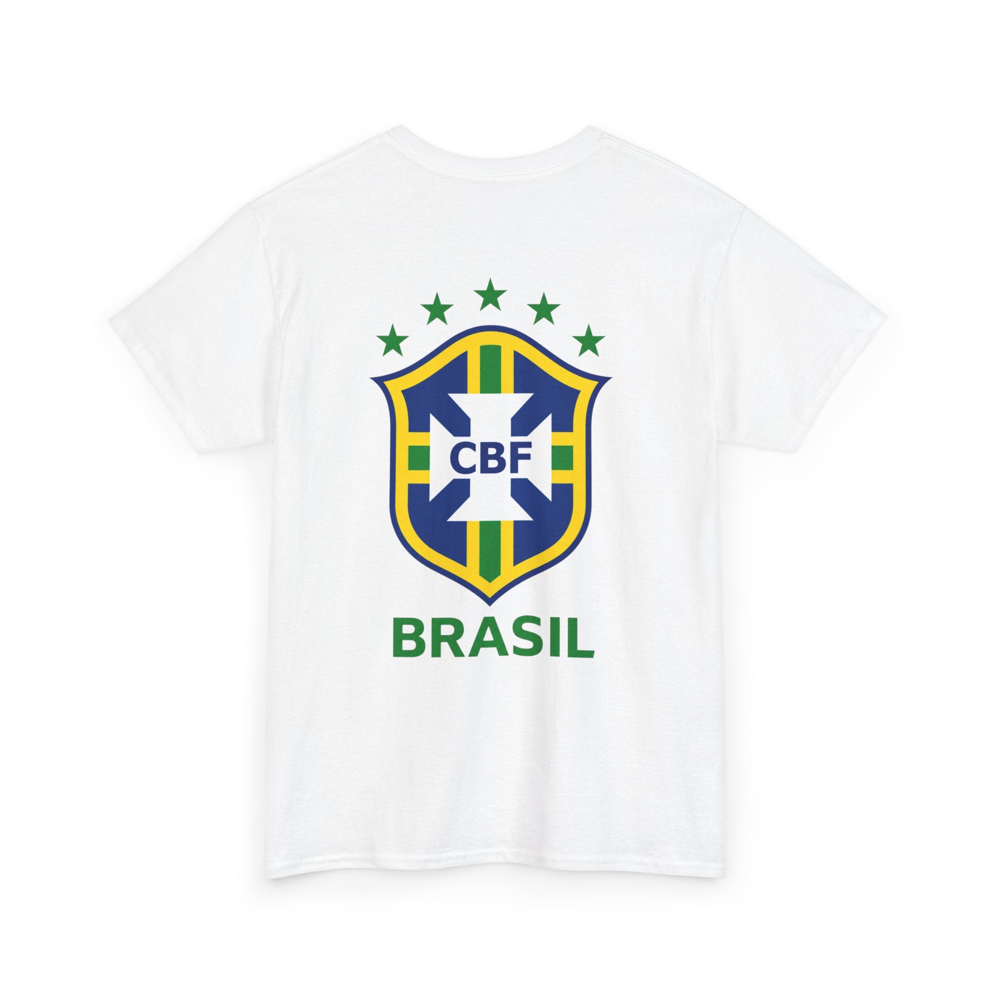 Unisex Brasil Logo Heavy Cotton Tee