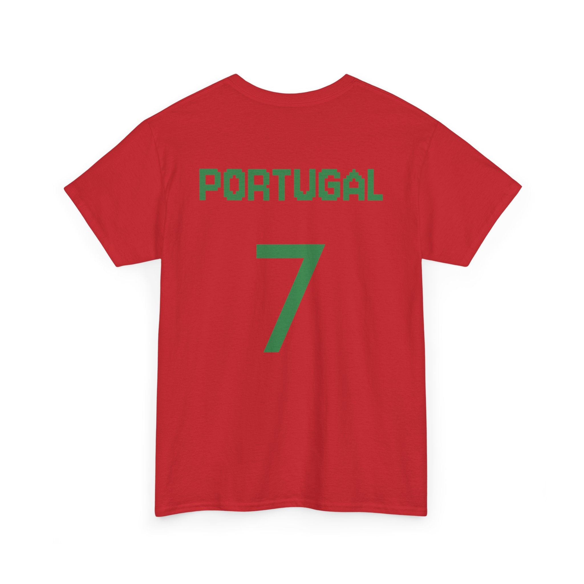 CR7 Portugal Soccer Tee — Cristiano Ronaldo Goat Graphic Jersey Shirt