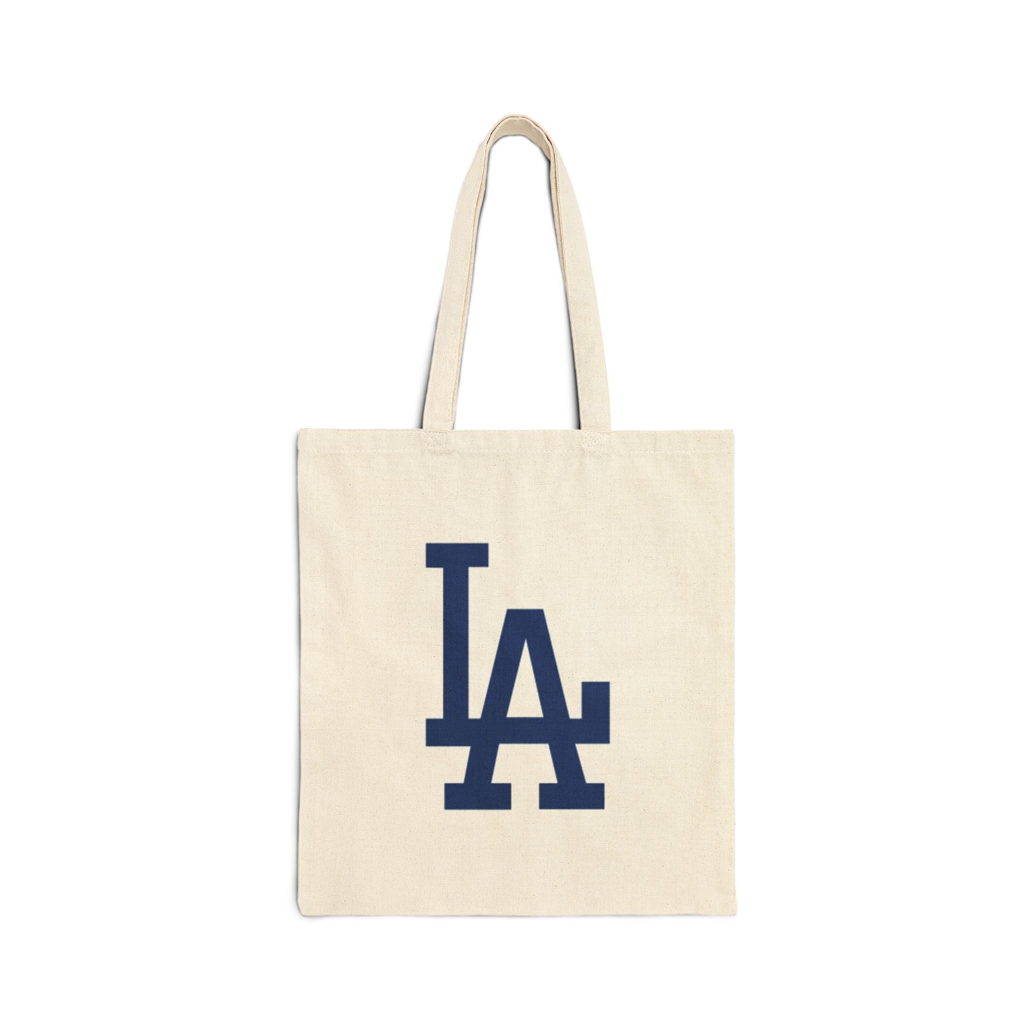 Cotton Canvas Tote Bag LA Dodgers