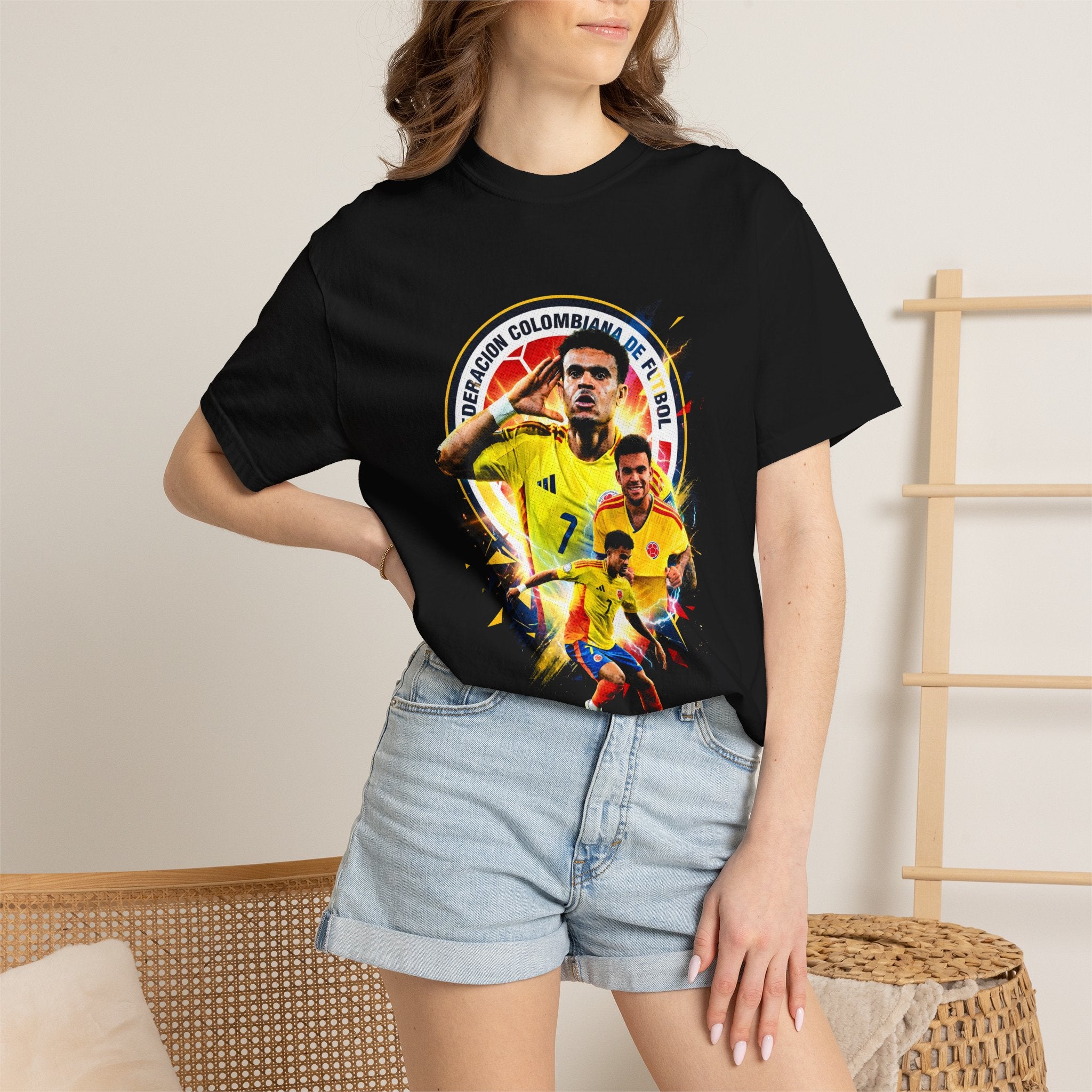 Unisex Garment-Dyed T-shirt Luis Diaz Colombia