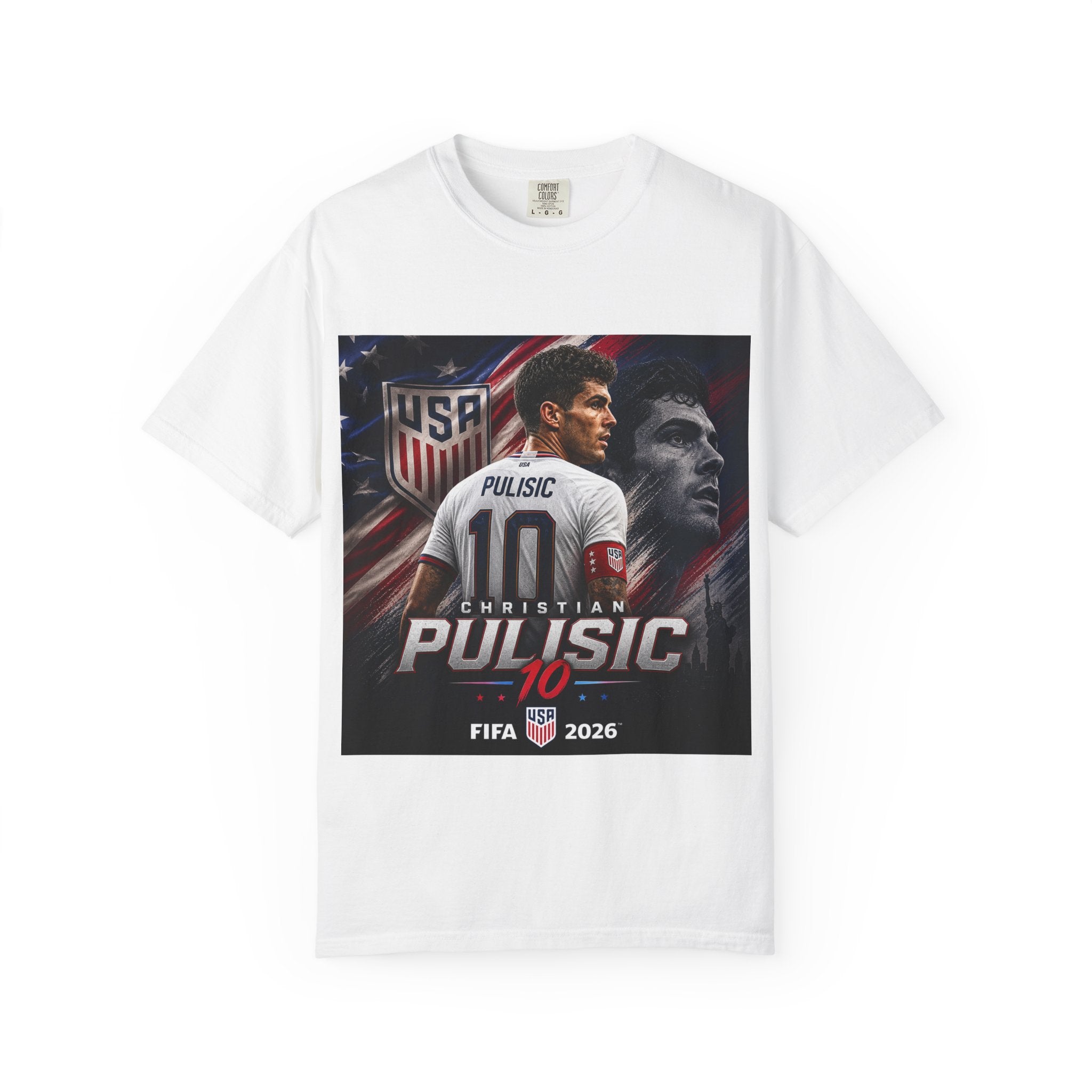 Unisex Christian Pulisic Garment-Dyed T-shirt