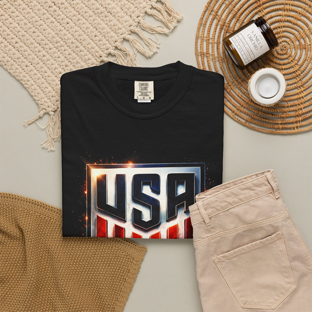 Unisex Garment-Dyed T-shirt USA
