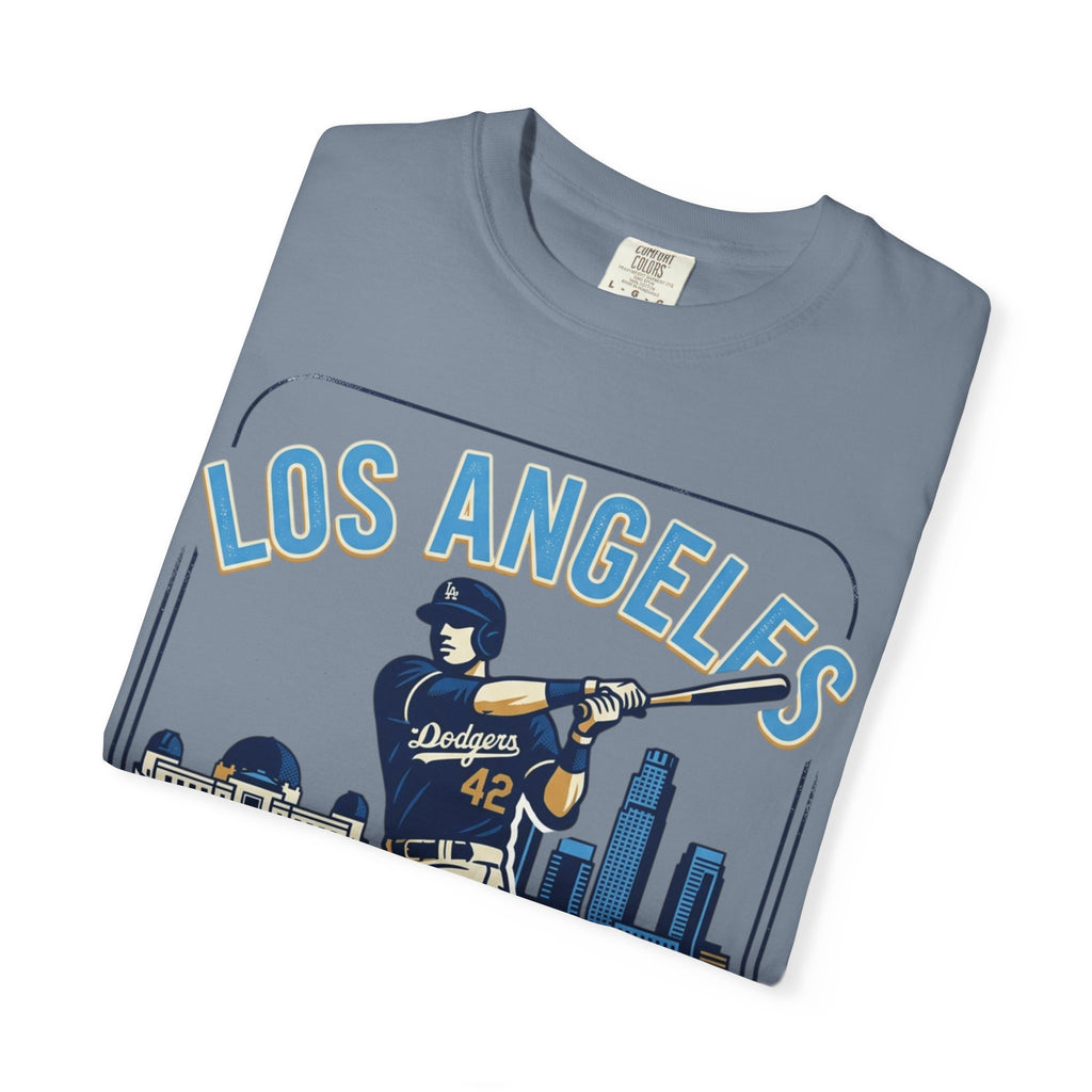 Los Angeles Dodger Baseball Player Graphic T-Shirt
