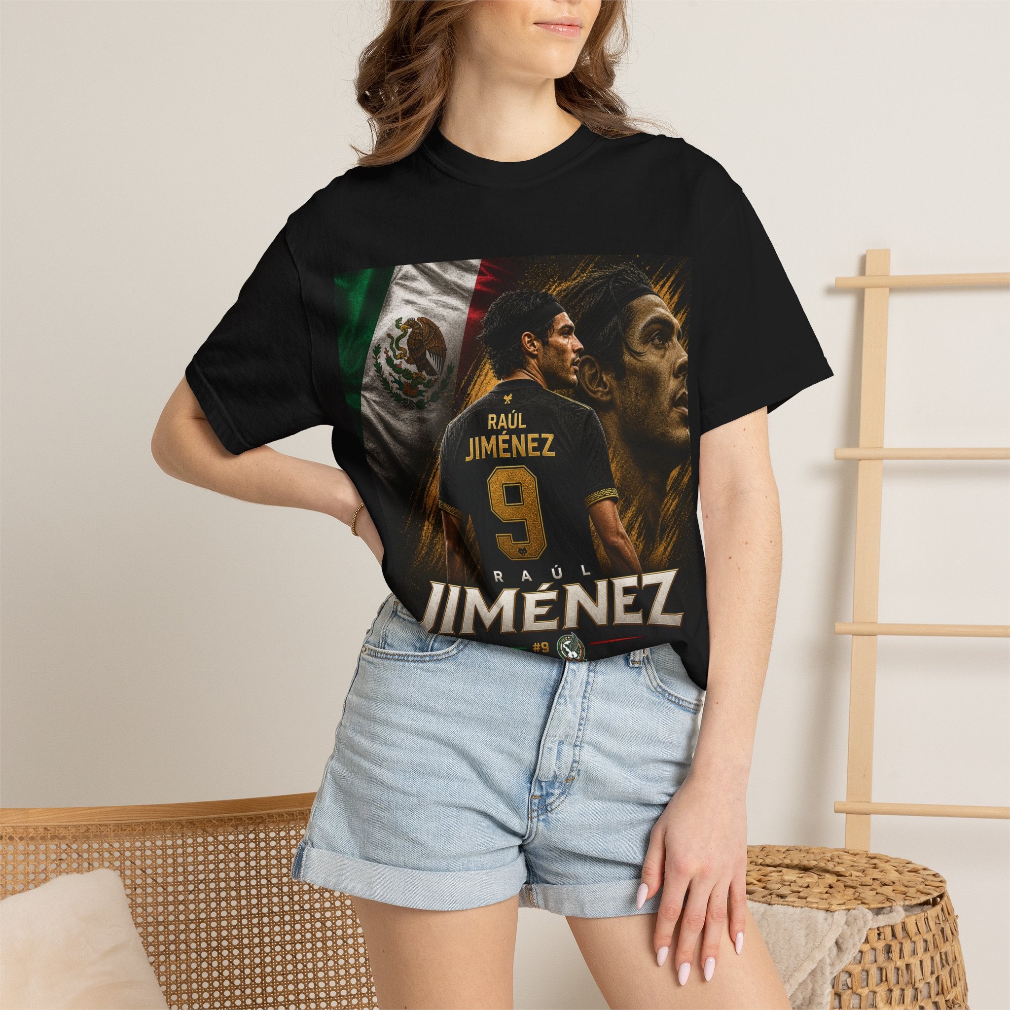 Unisex Raul Jimenez MX Garment-Dyed T-shirt