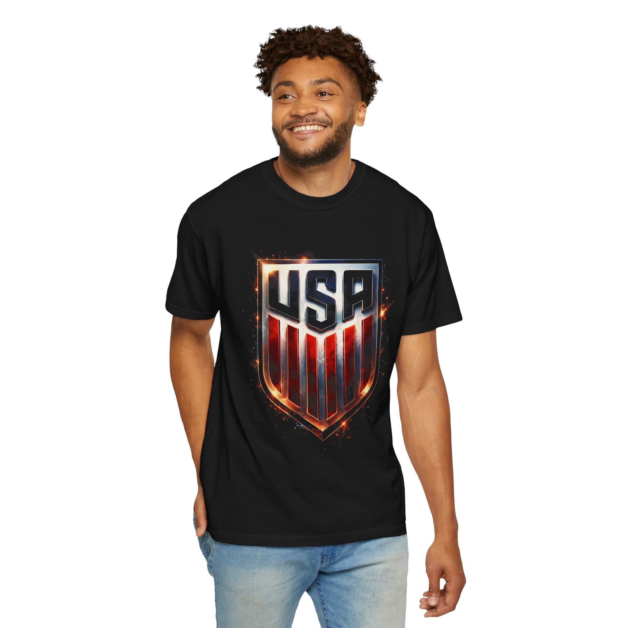 Unisex Garment-Dyed T-shirt USA