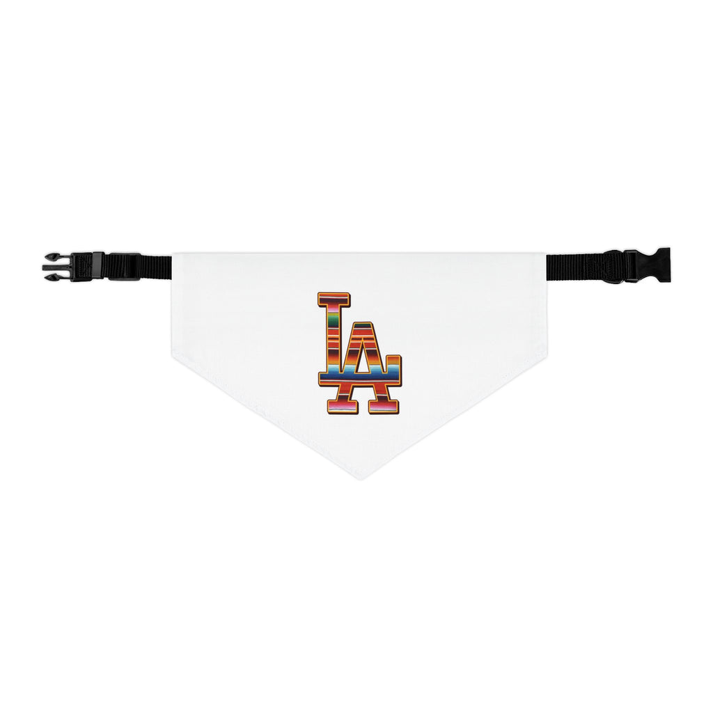 Pet Bandana Collar LA Brown Pride  - Size Large