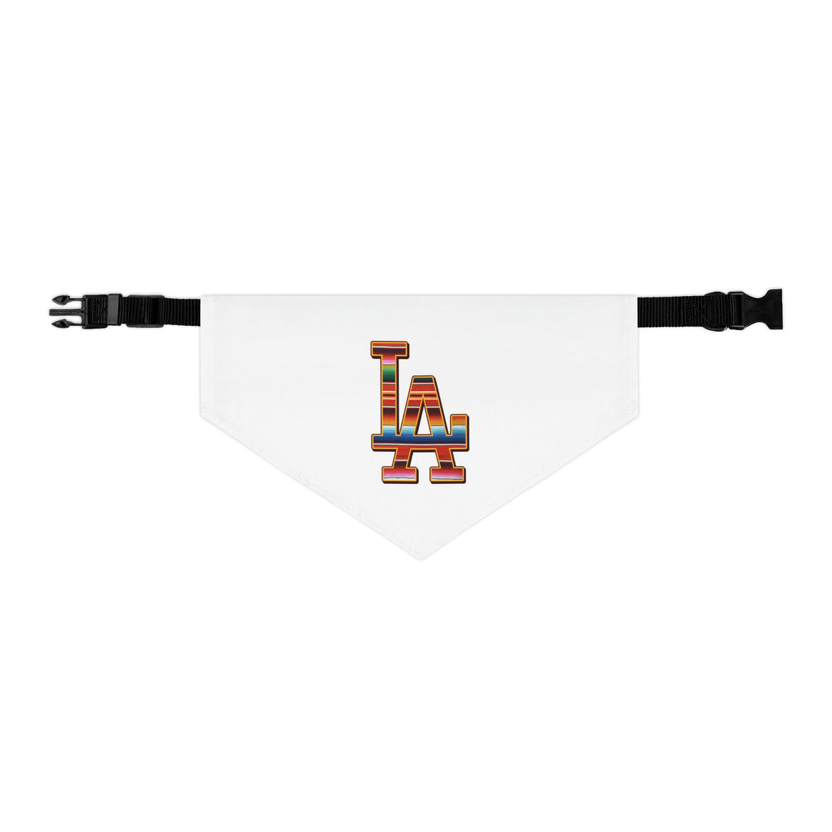 Pet Bandana Collar LA Brown Pride  - Size Large
