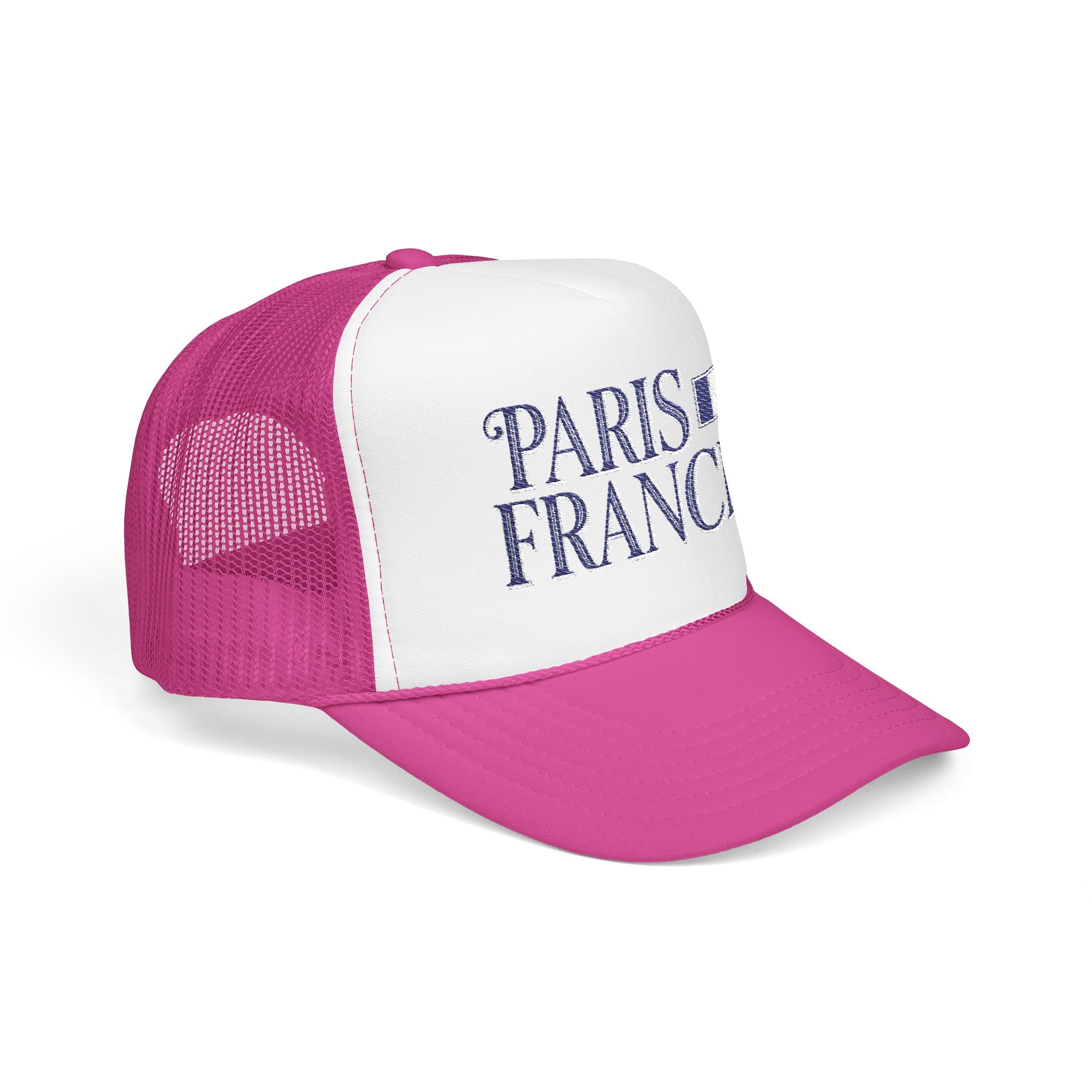 Paris France Foam Trucker Hat