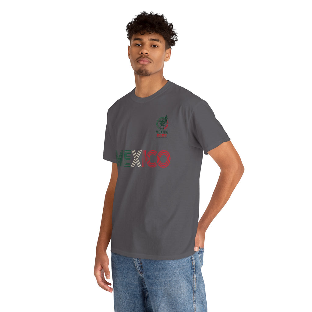 Unisex Heavy Cotton Tee Mexico Y  Si Si