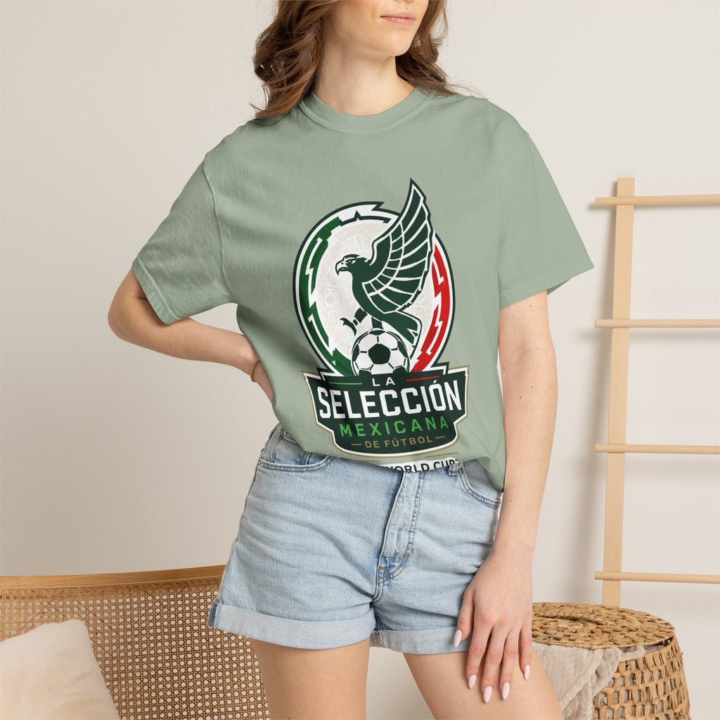 Unisex Mexico Soccer Garment-Dyed T-shirt