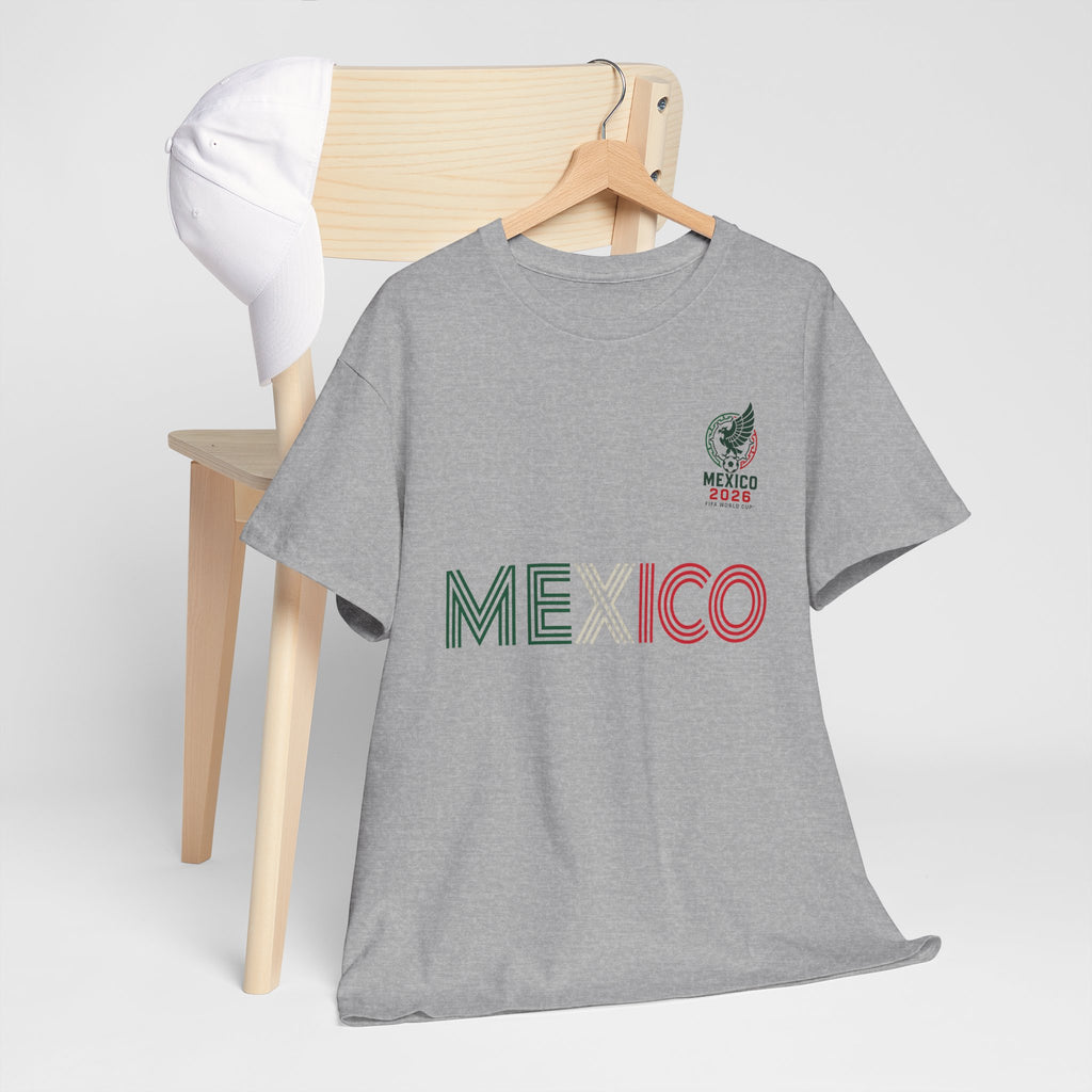 Unisex Heavy Cotton Tee Mexico Y  Si Si