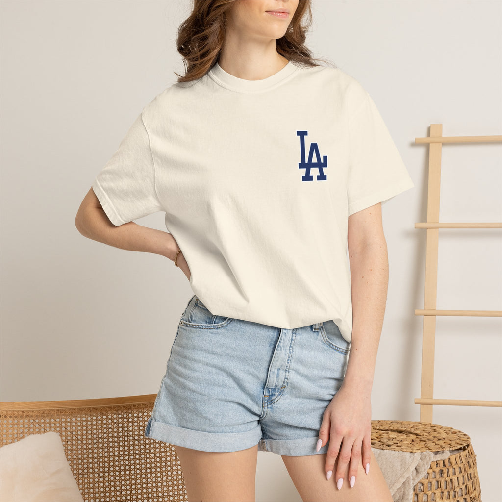 Unisex Garment-Dyed T-shirt LA Dodgers