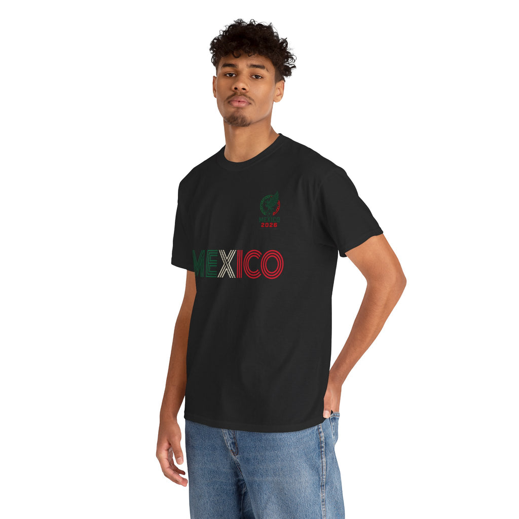 Unisex Heavy Cotton Tee Mexico Y  Si Si