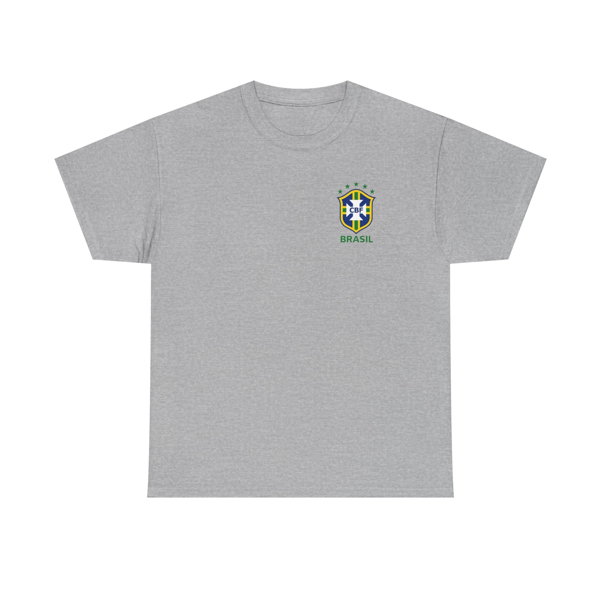 Unisex Brasil Logo Heavy Cotton Tee