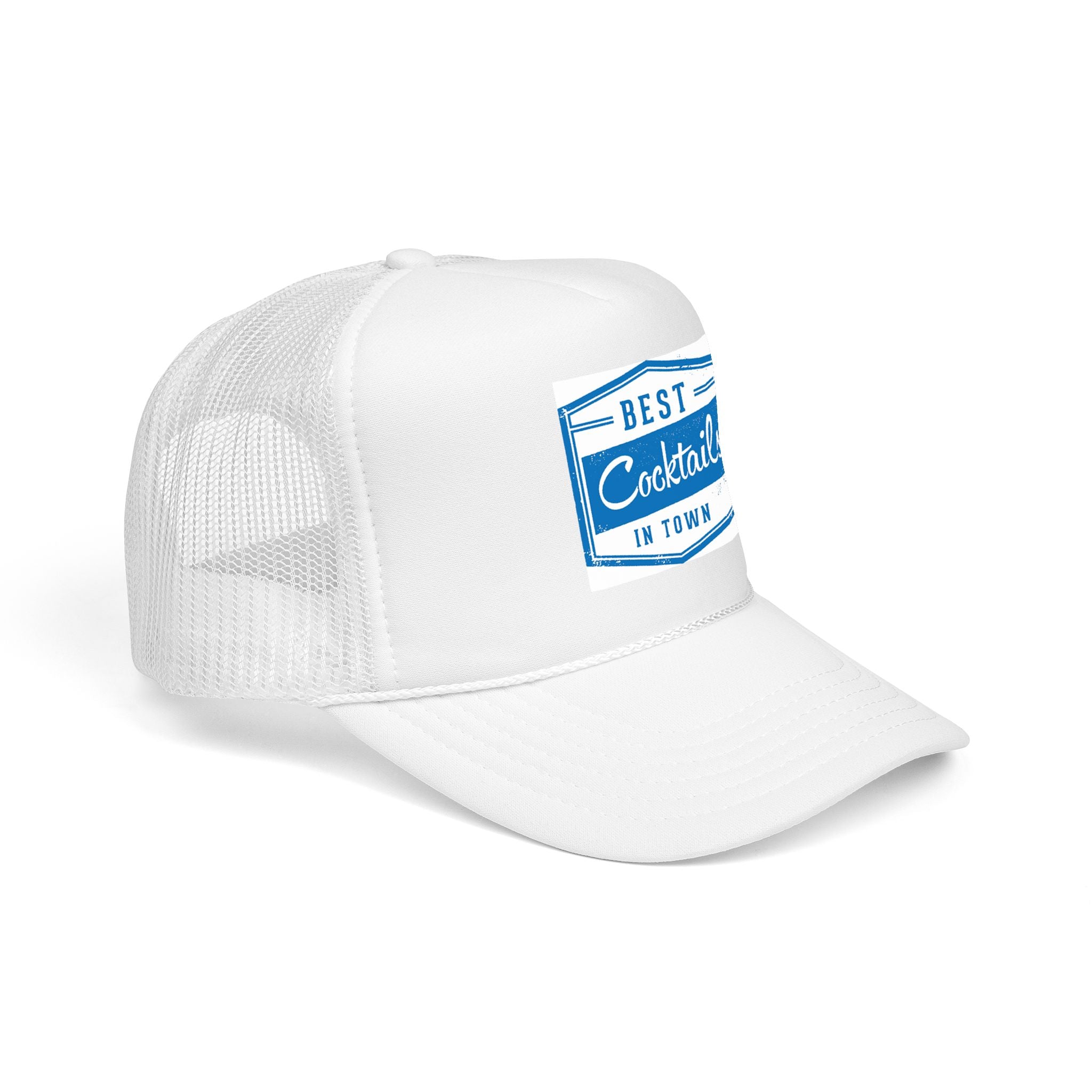 Best Cocktails Trucker Hat — 'Best Cocktails in Town' Foam Mesh Cap