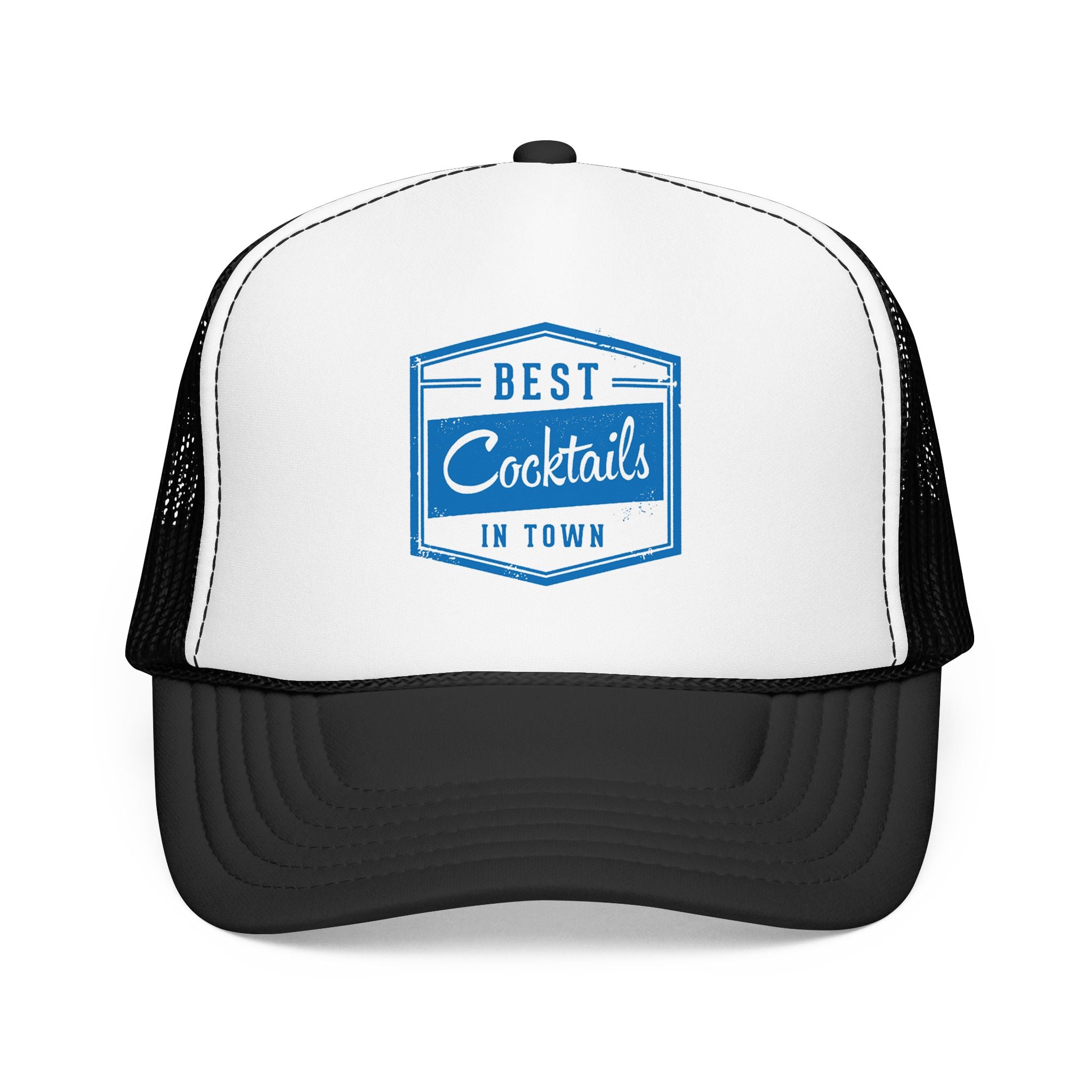 Best Cocktails Trucker Hat — 'Best Cocktails in Town' Foam Mesh Cap