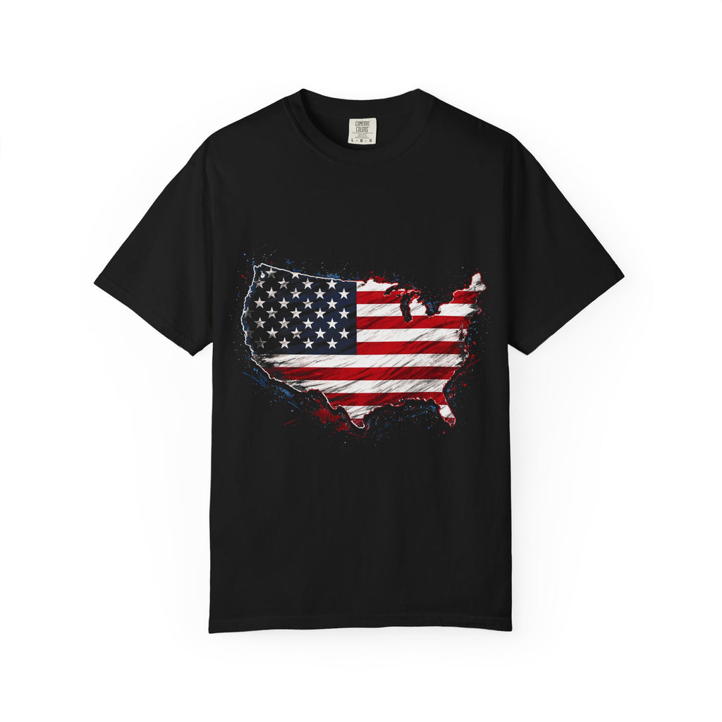 Unisex Garment-Dyed T-shirt USA