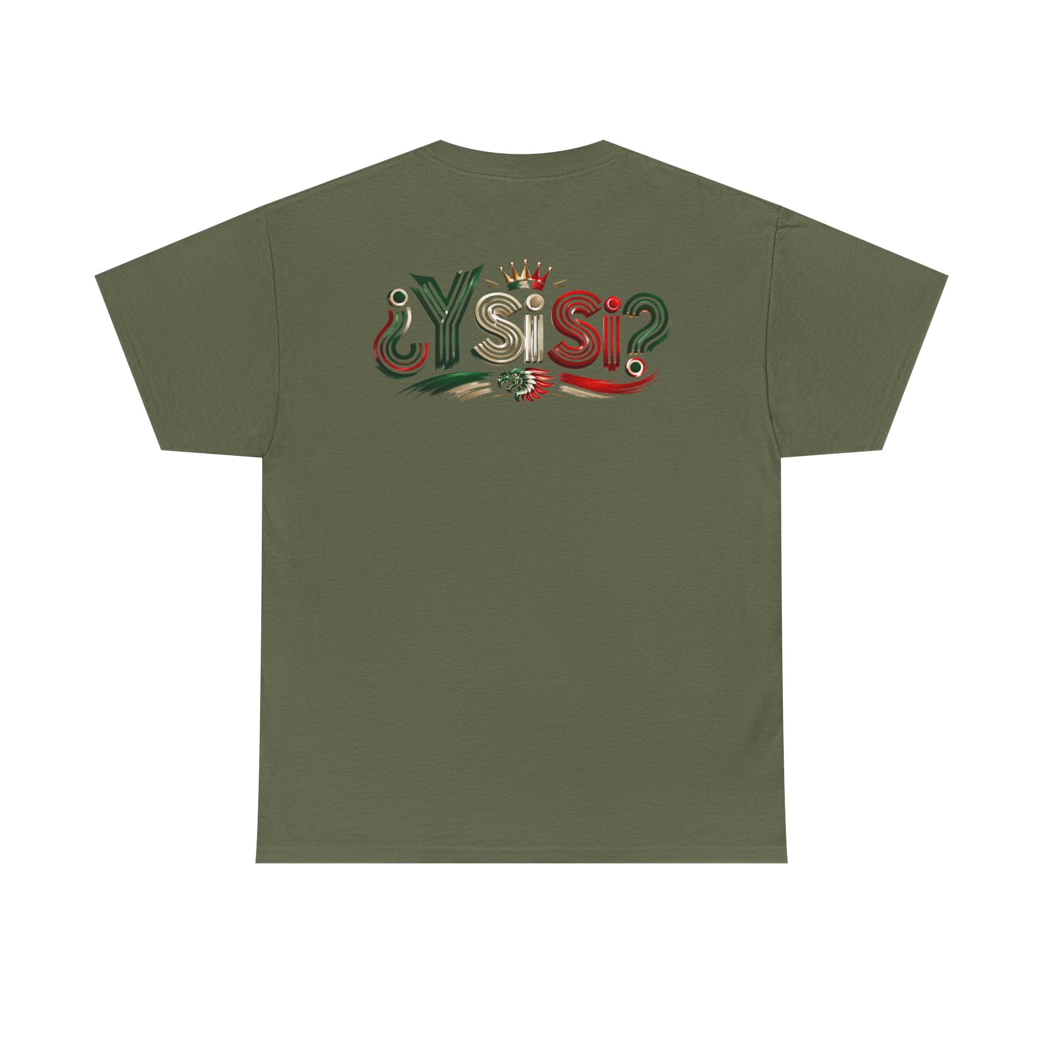Unisex Heavy Cotton Tee Mexico Y  Si Si