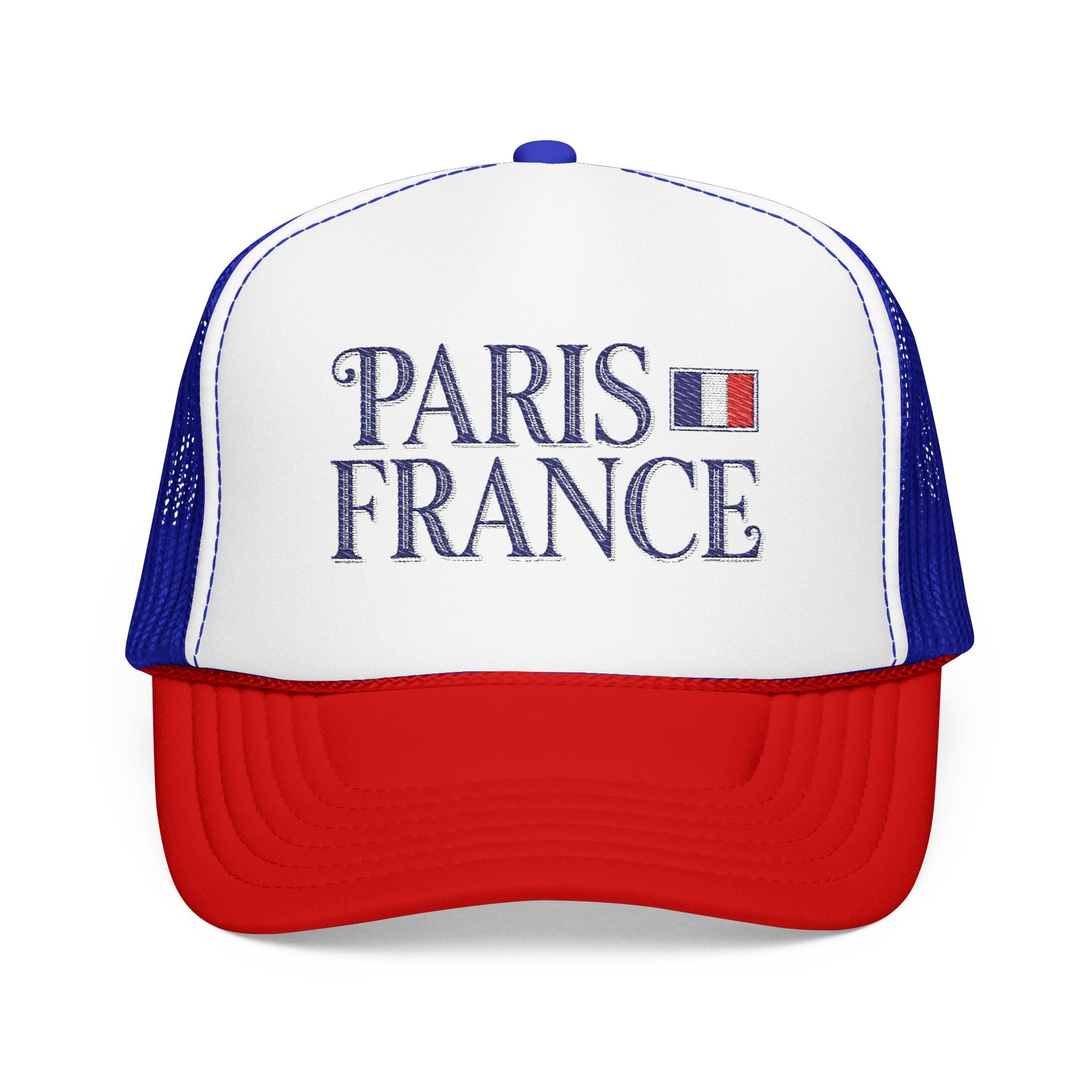 Paris France Foam Trucker Hat