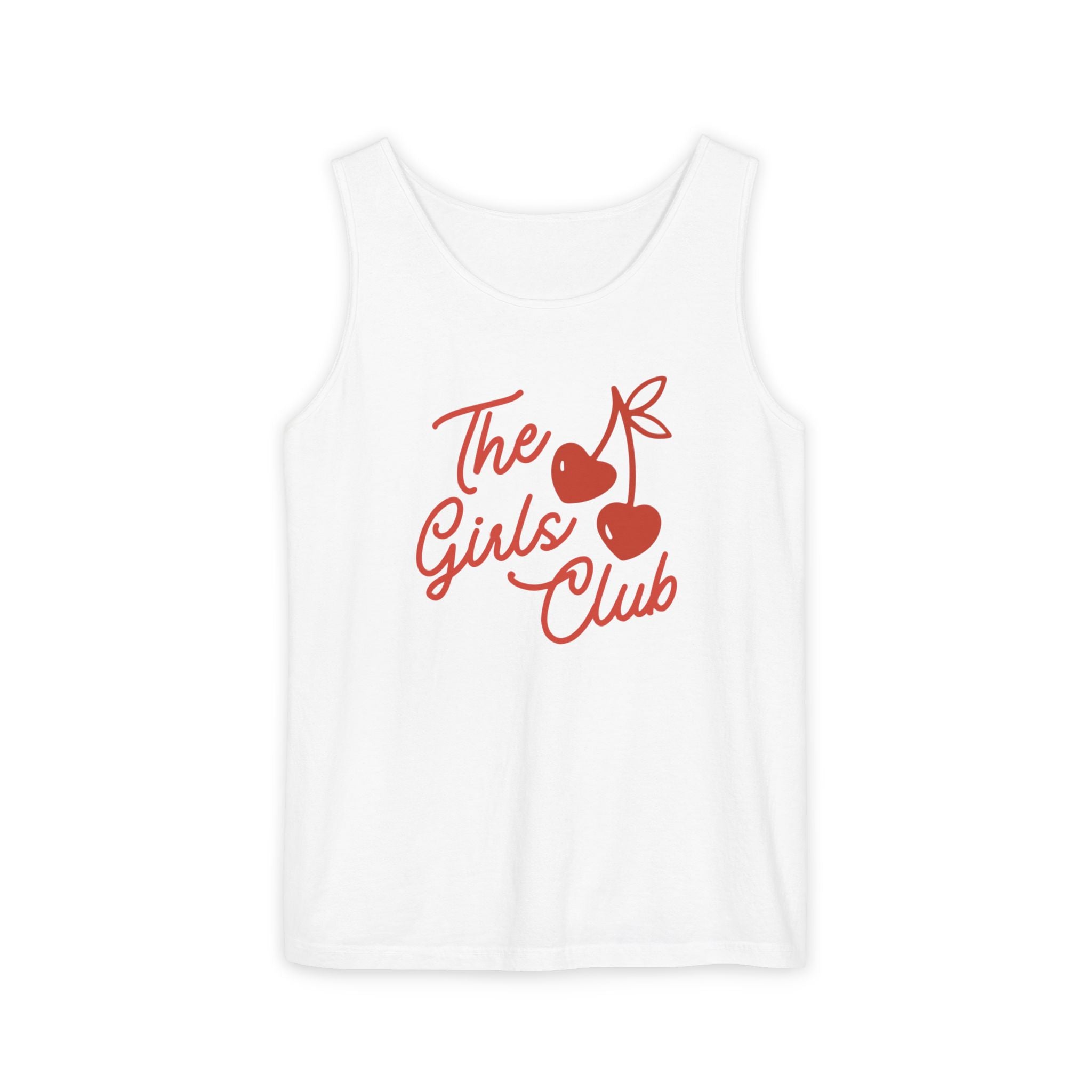 Women’s Cherries Garment-Dyed Tank Top