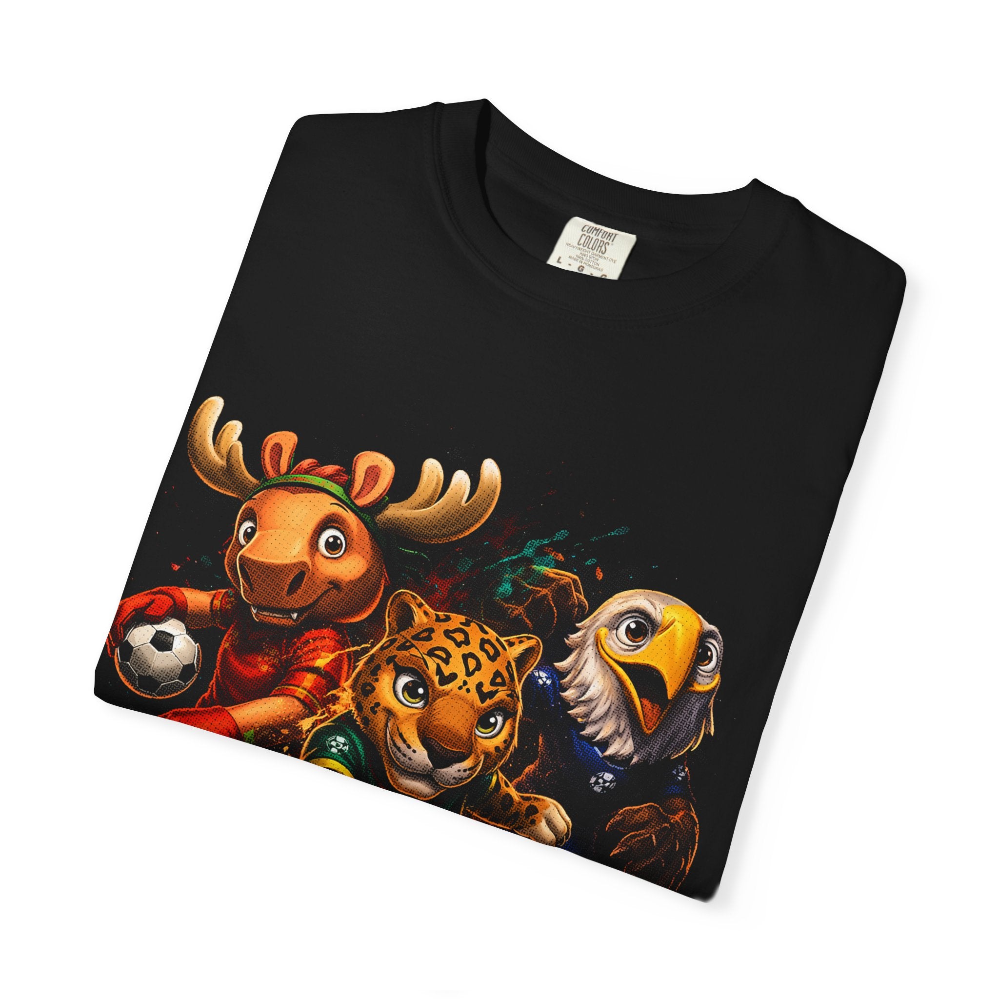 Unisex Garment-Dyed T-shirt FiFa Mascots