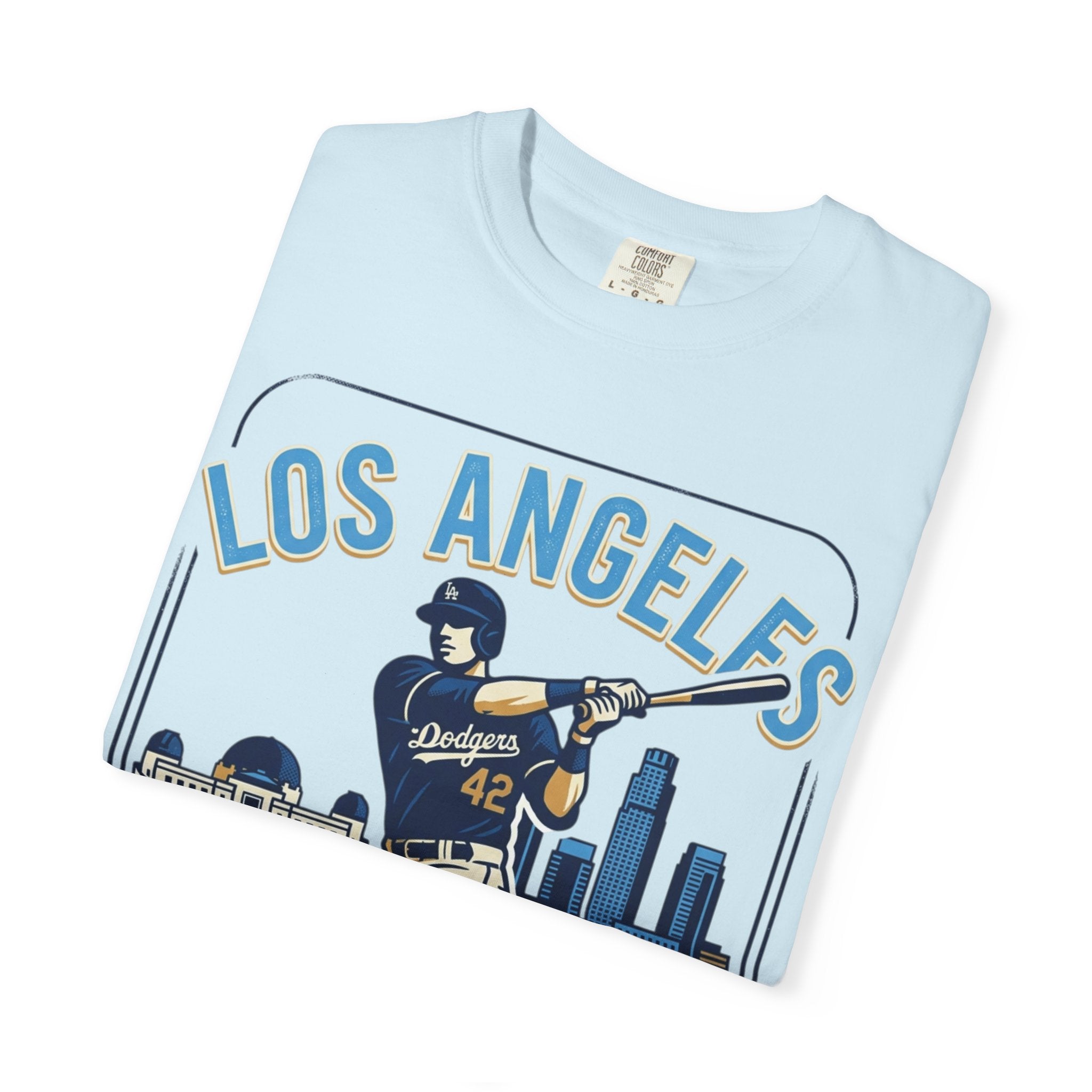 Los Angeles Dodger Baseball Player Graphic T-Shirt
