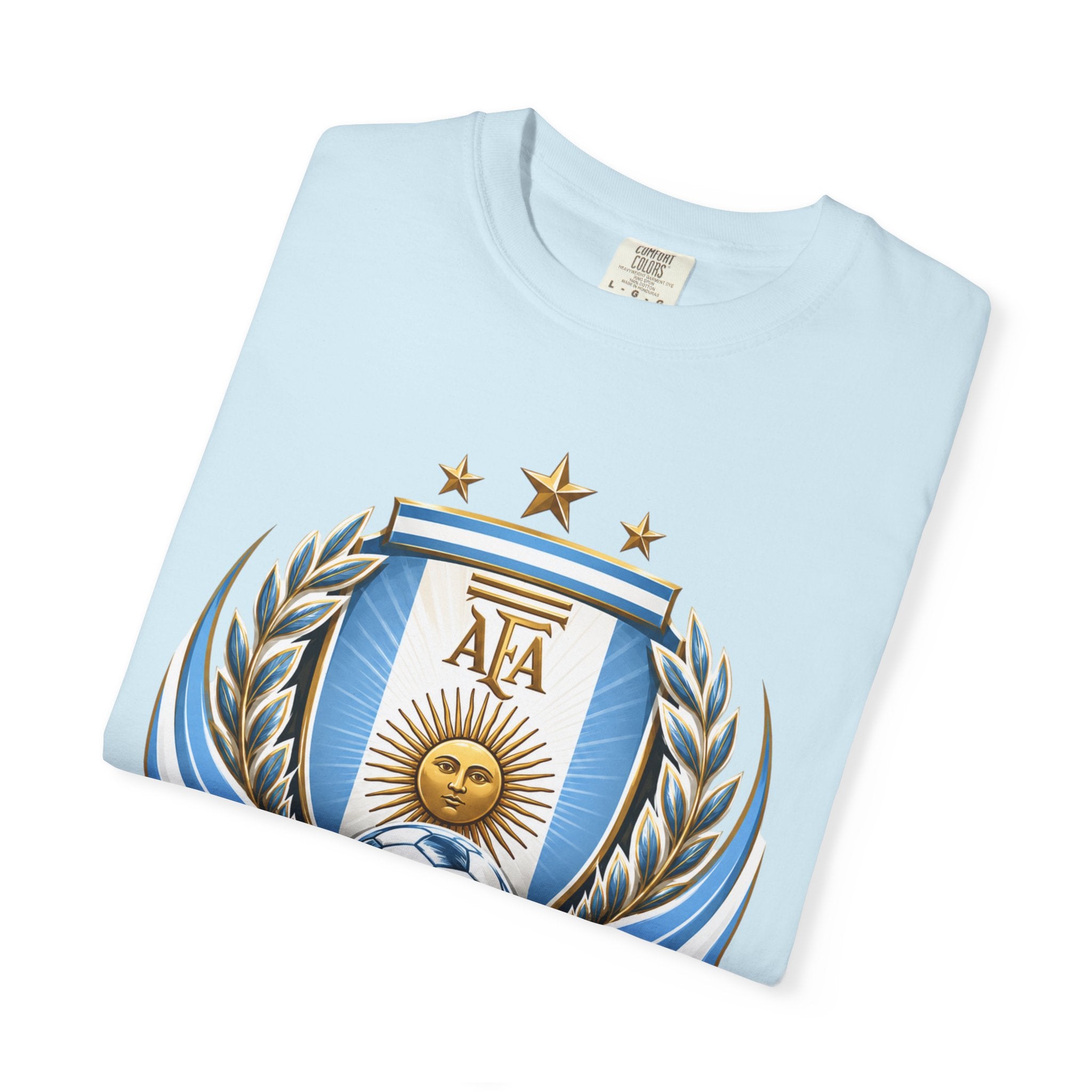 Unisex Argentina Futbol Garment-Dyed T-shirt