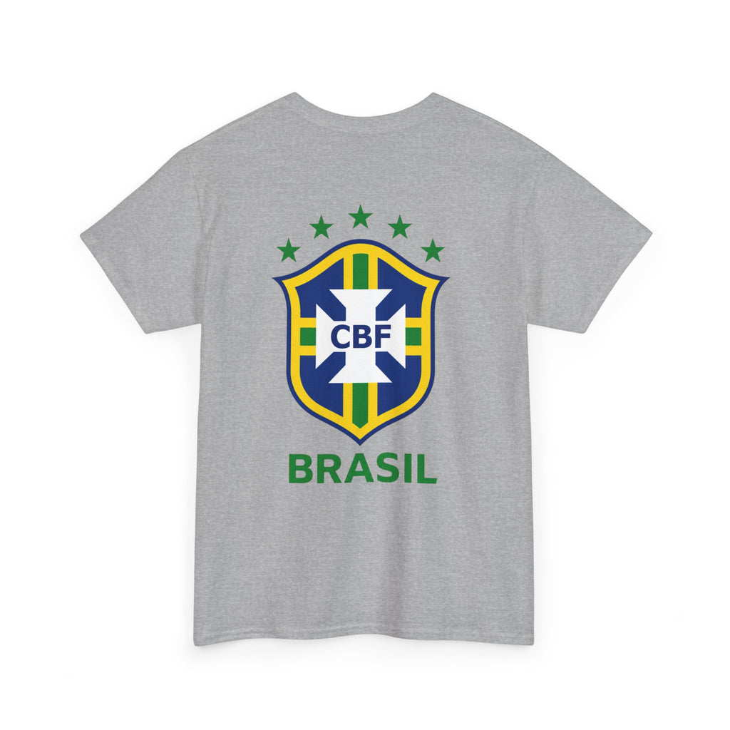 Unisex Brasil Logo Heavy Cotton Tee