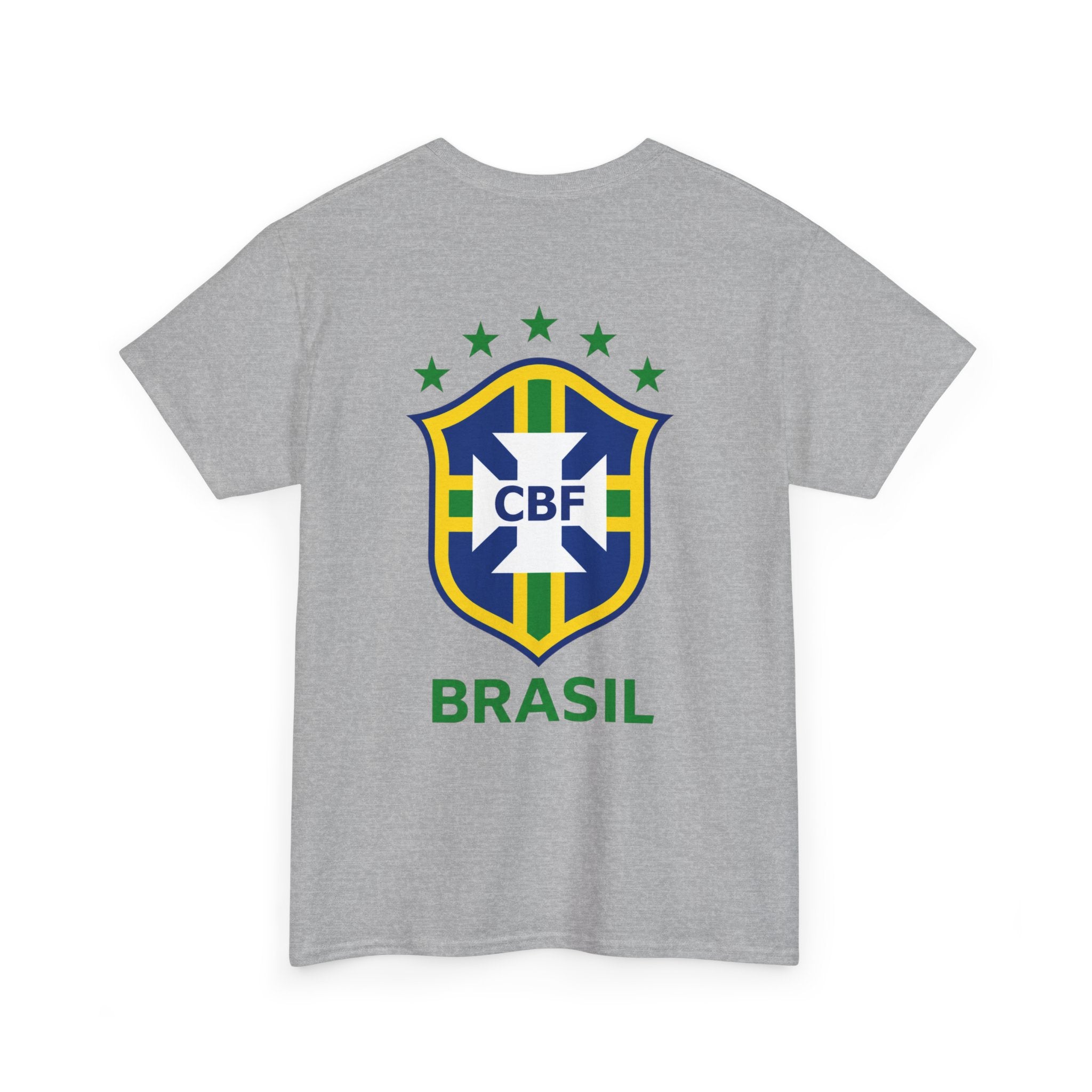 Unisex Brasil Logo Heavy Cotton Tee