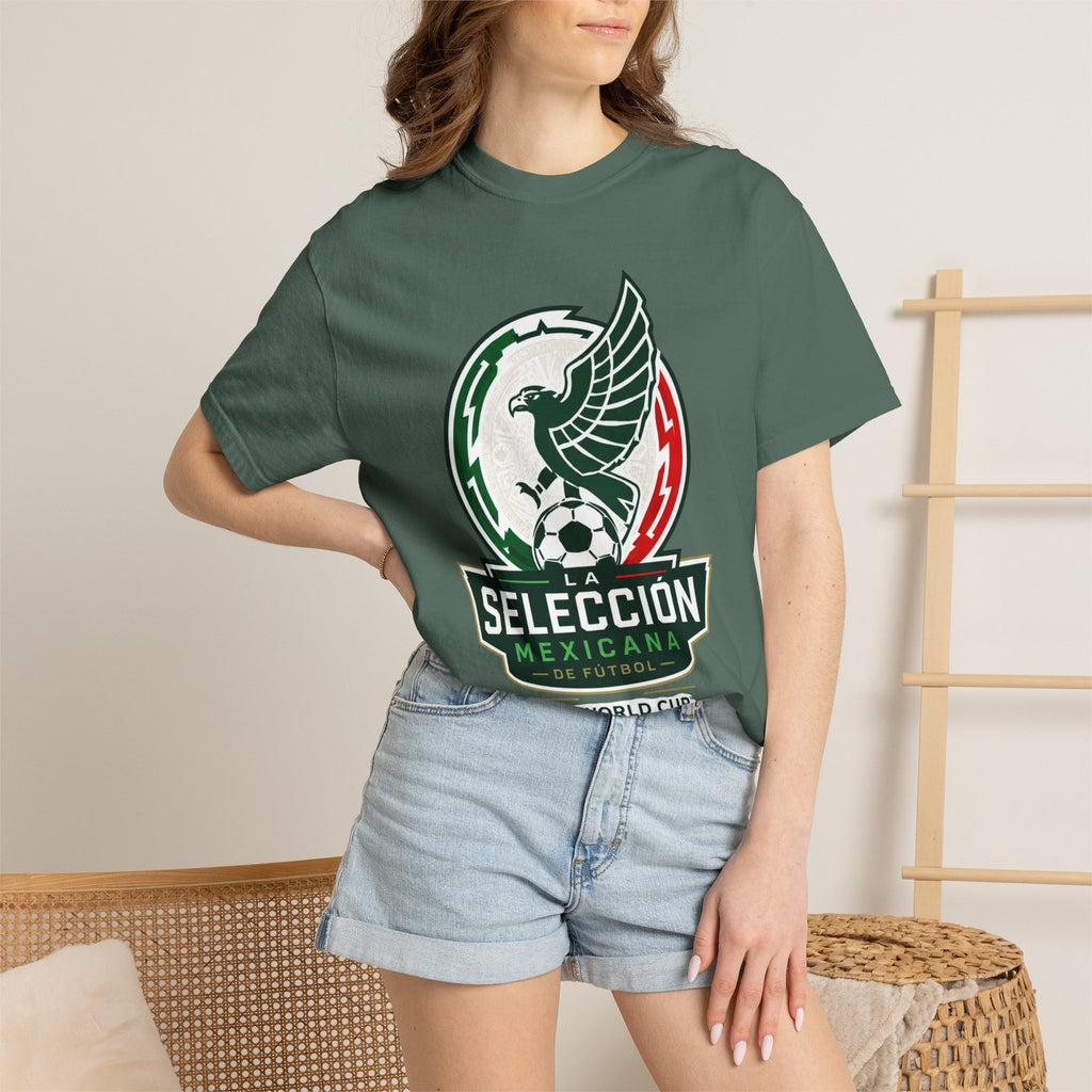 Unisex Mexico Soccer Garment-Dyed T-shirt