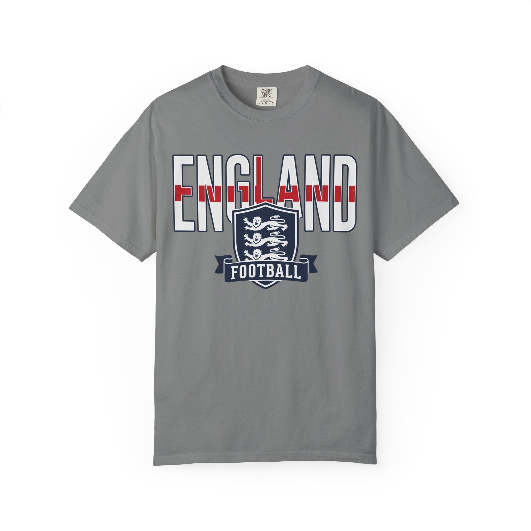 Unisex England Football / Soccer Garment-Dyed T-shirt