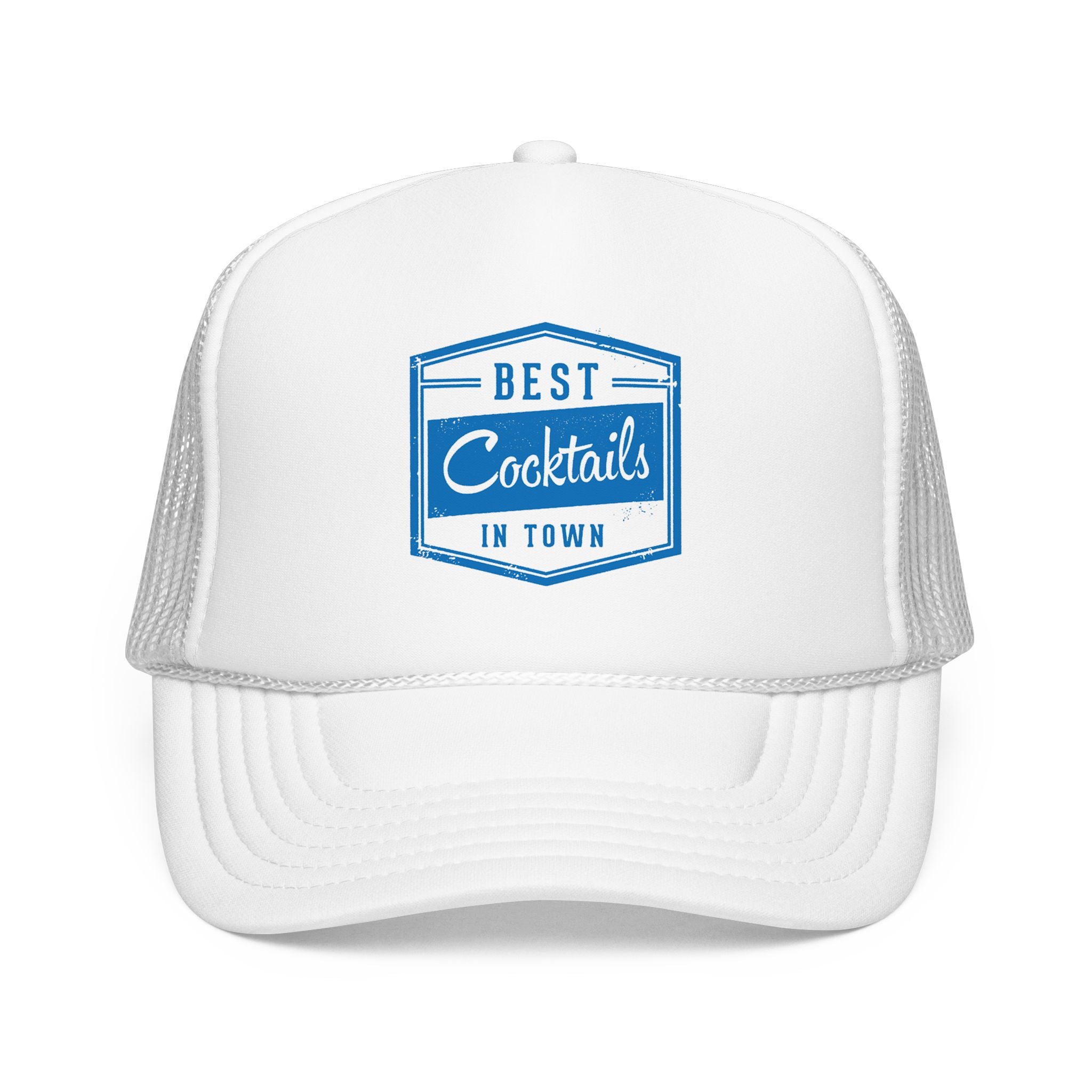 Best Cocktails Trucker Hat — 'Best Cocktails in Town' Foam Mesh Cap