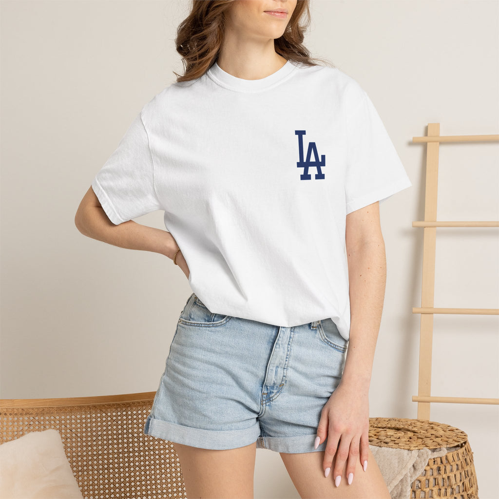 Unisex Garment-Dyed T-shirt LA Dodgers
