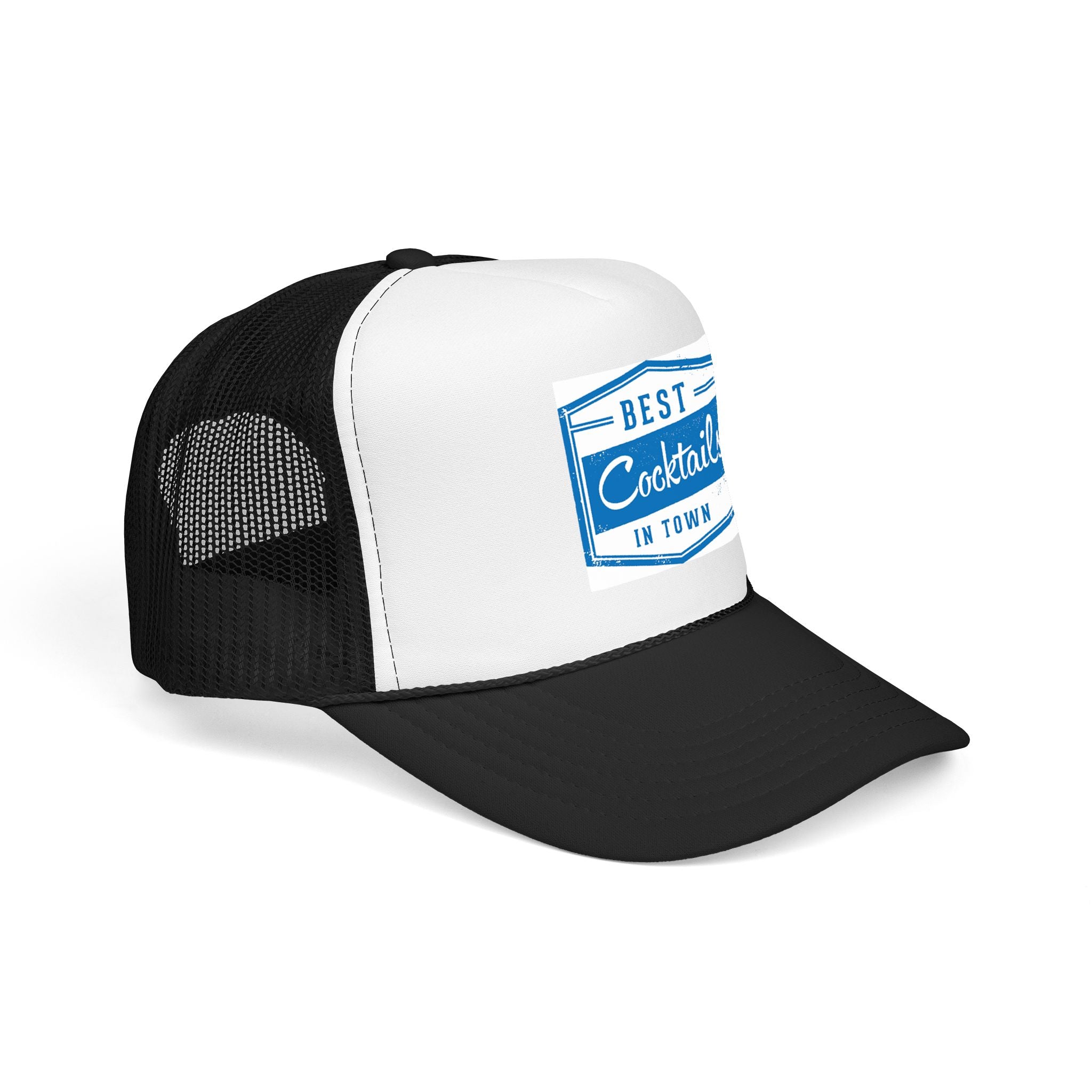 Best Cocktails Trucker Hat — 'Best Cocktails in Town' Foam Mesh Cap