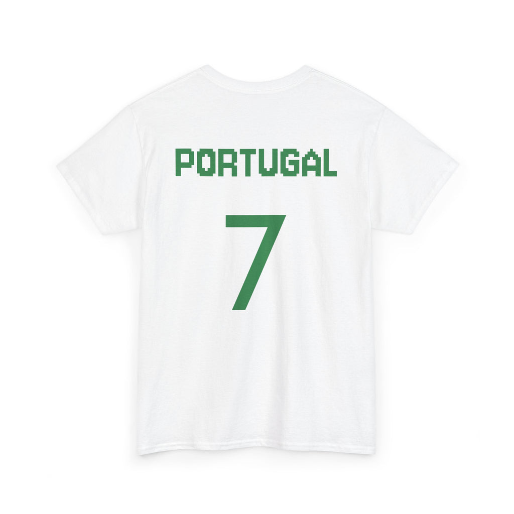 CR7 Portugal Soccer Tee — Cristiano Ronaldo Goat Graphic Jersey Shirt