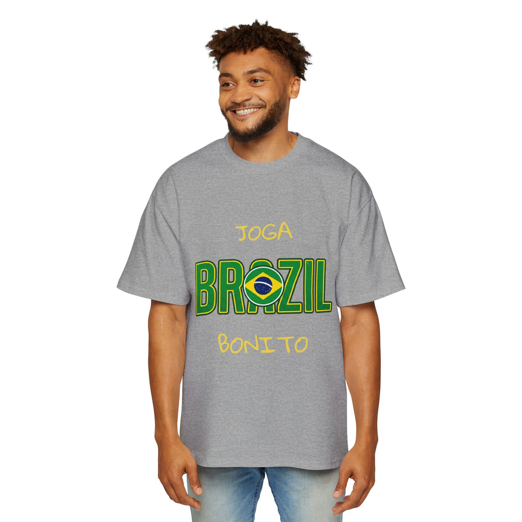 Brazil Soccer Tee — Joga Bonito Graphic Football T‑Shirt