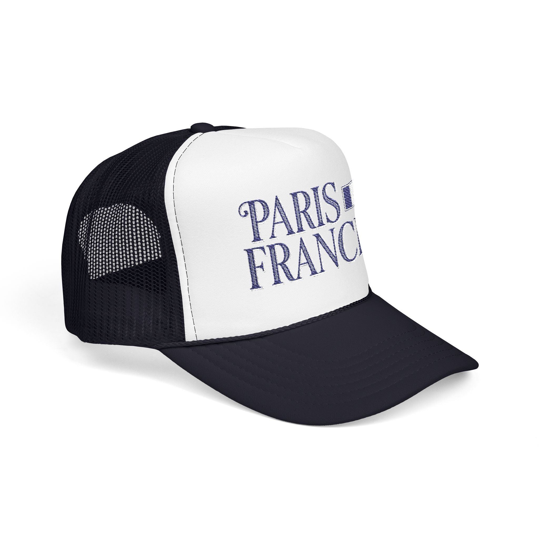 Paris France Foam Trucker Hat