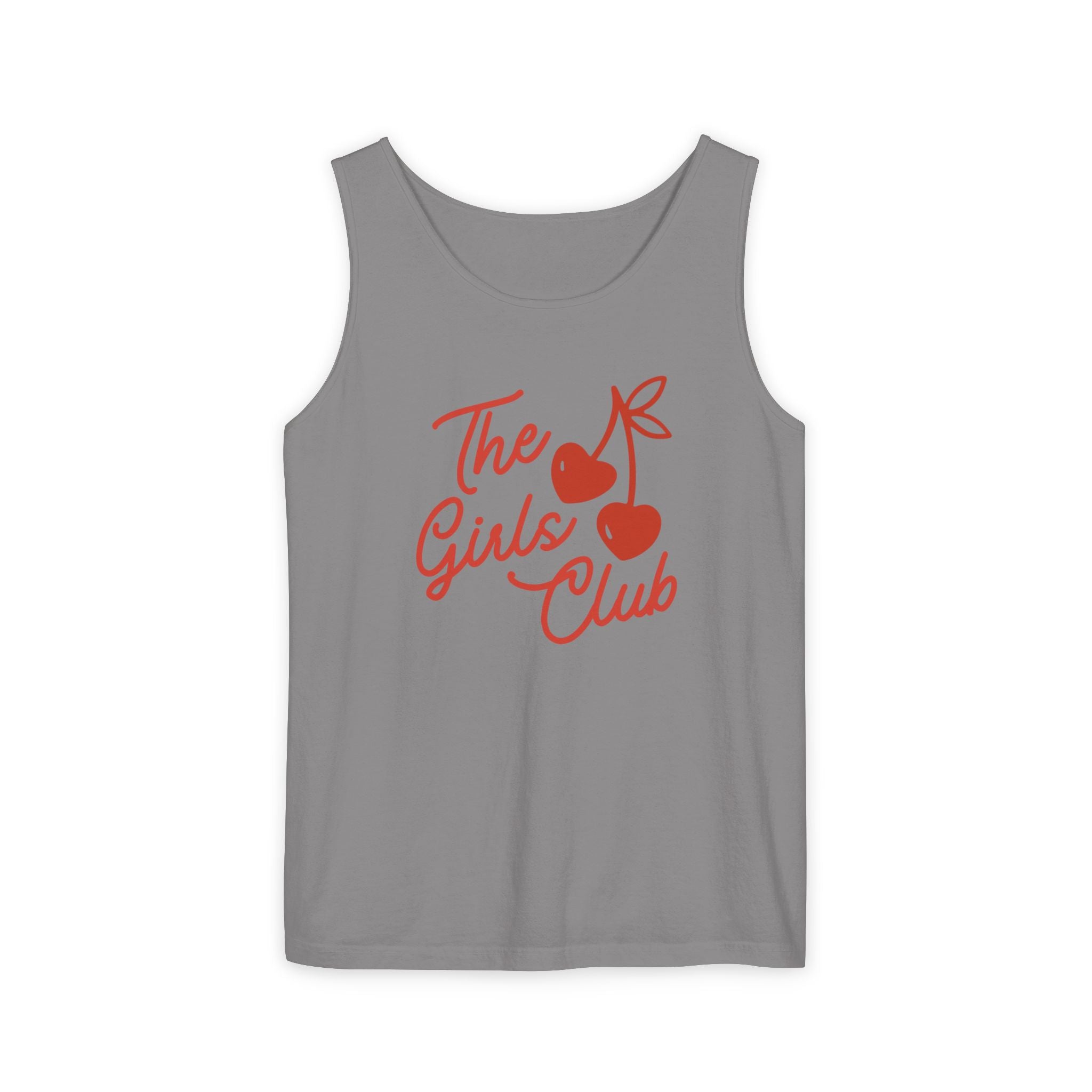 Women’s Cherries Garment-Dyed Tank Top