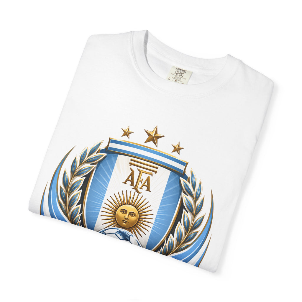 Unisex Argentina Futbol Garment-Dyed T-shirt
