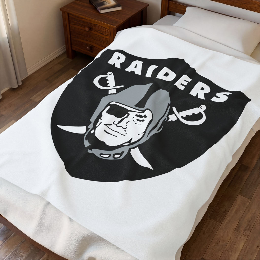 Velveteen Plush Blanket Raiders
