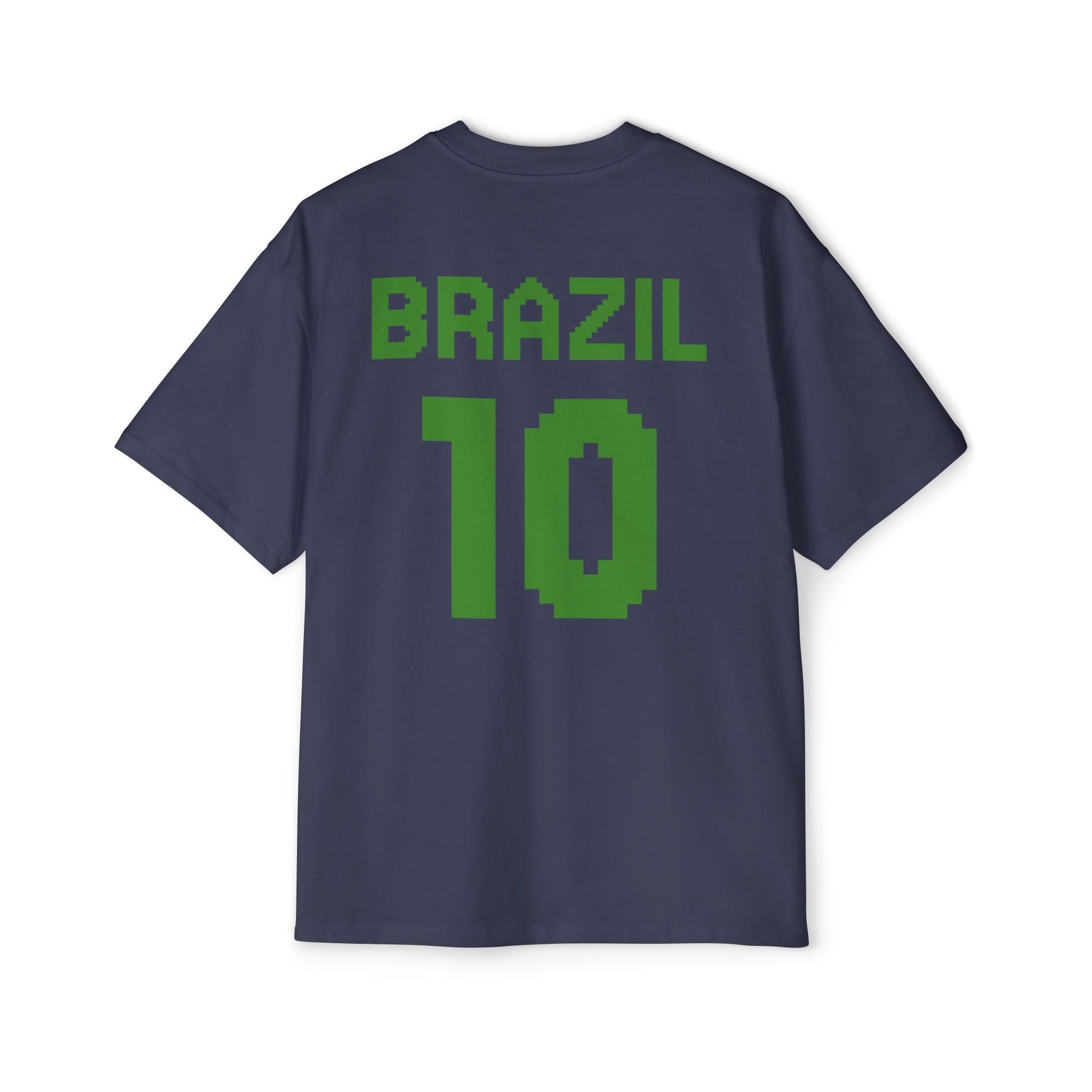 Brazil Soccer Tee — Joga Bonito Graphic Football T‑Shirt
