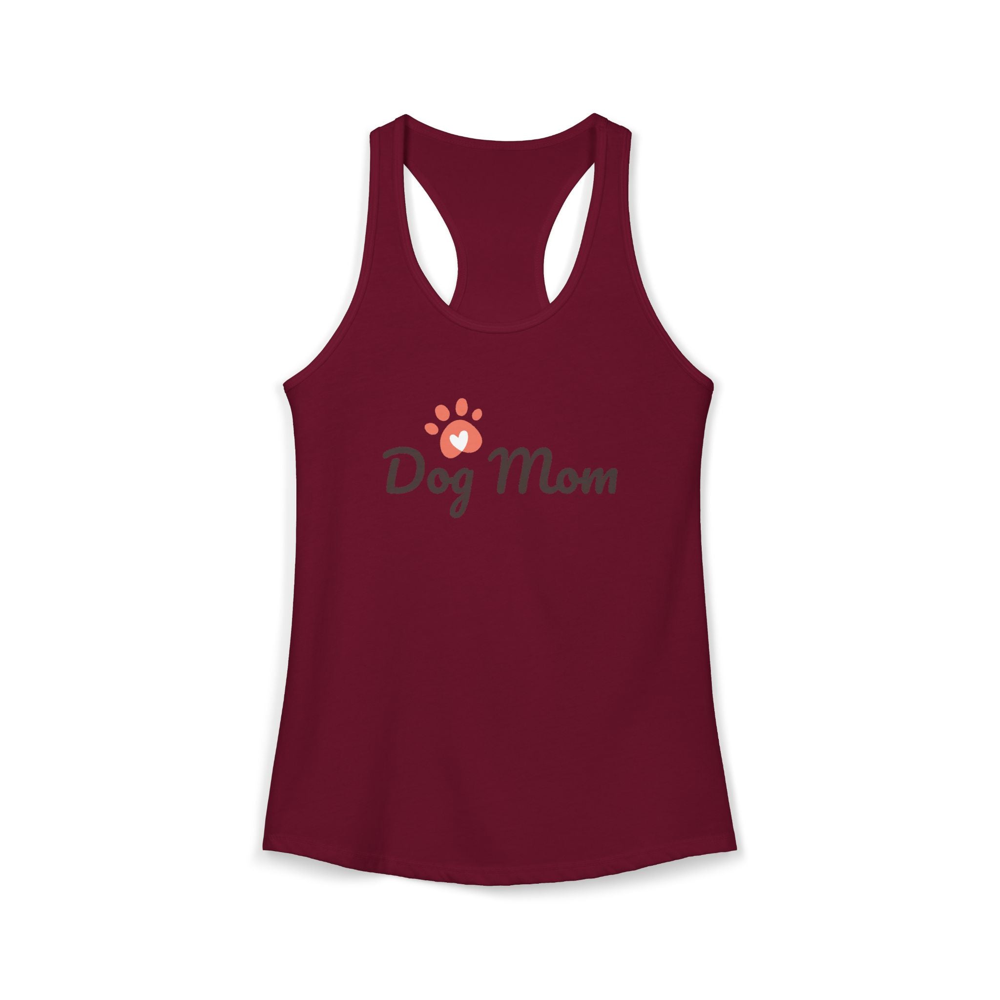Women's Dog Mom Ideal Racerback Tank