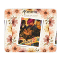 Personalized Graduation Sherpa Blanket — "Class of 2026" Floral Photo Throw
